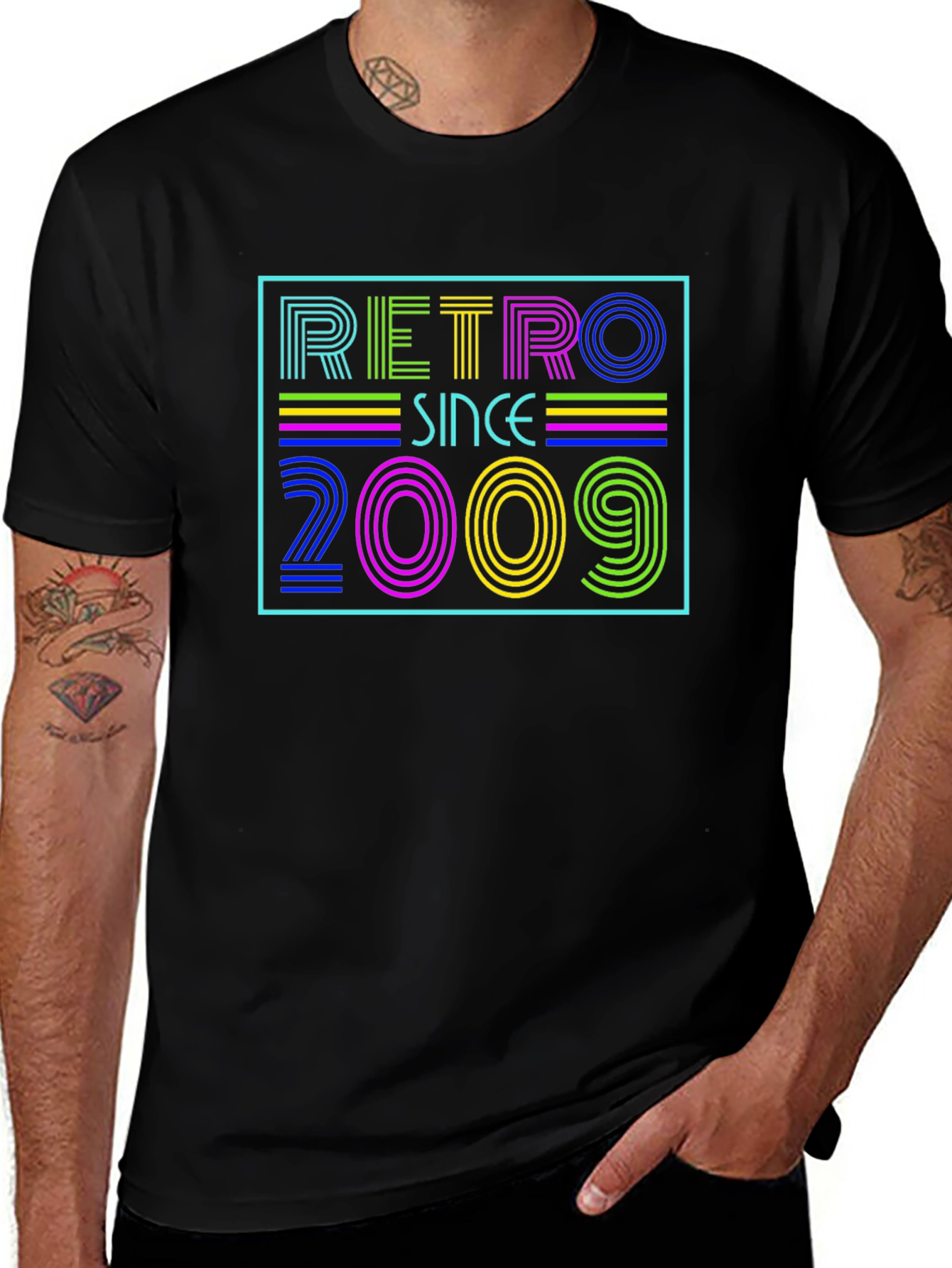 Retro Since 2009 Graphic T-Shirt