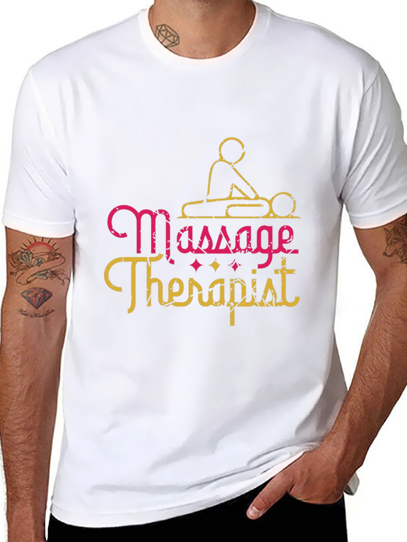 Massage Therapist Graphic T-Shirt