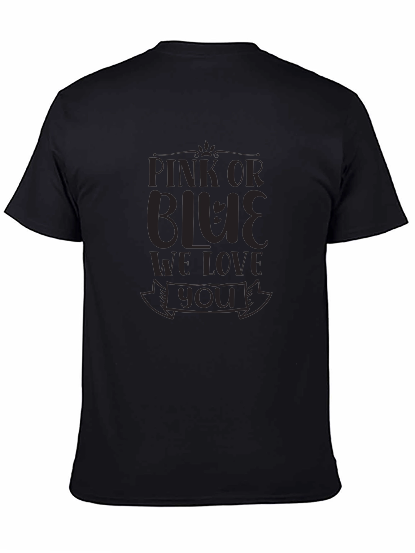 Pink or Blue Gender Reveal T-Shirt