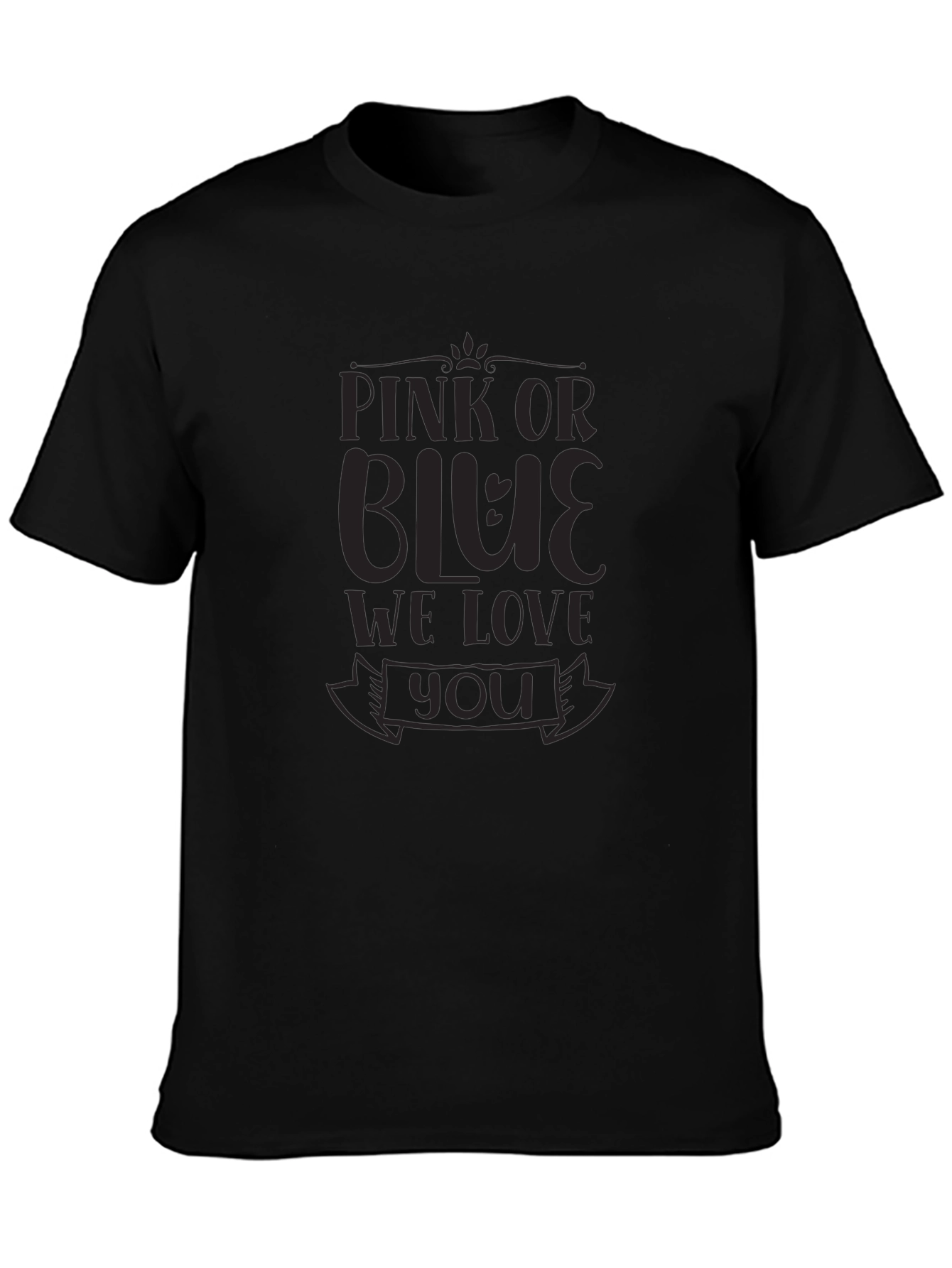 Pink or Blue Gender Reveal T-Shirt