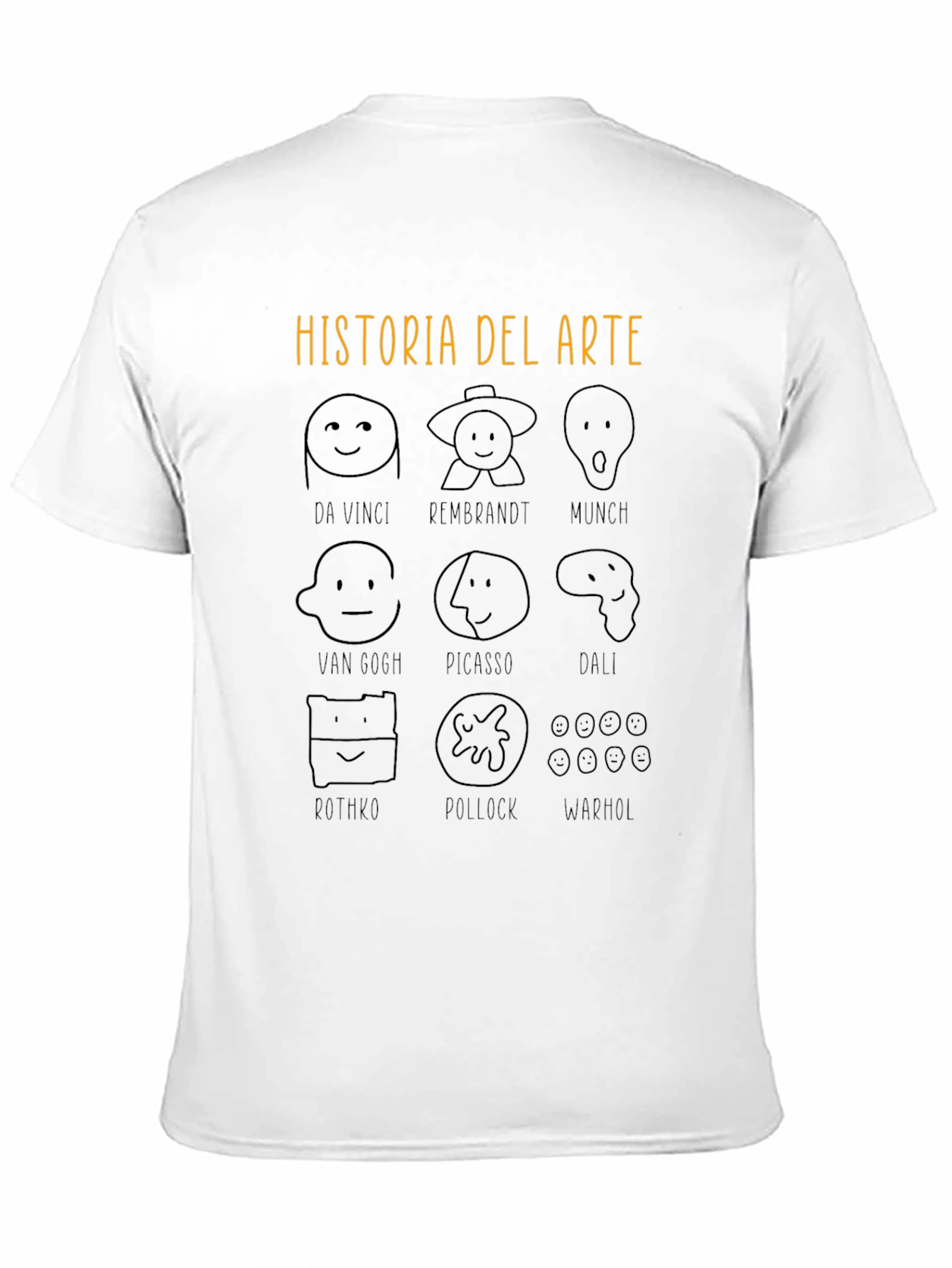 Art History T-Shirt - Artist Icons Tee