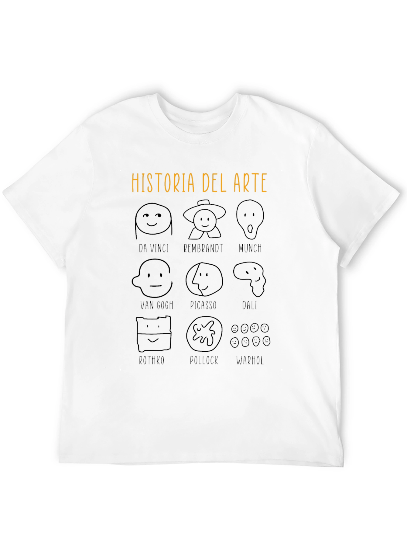 Art History T-Shirt - Artist Icons Tee