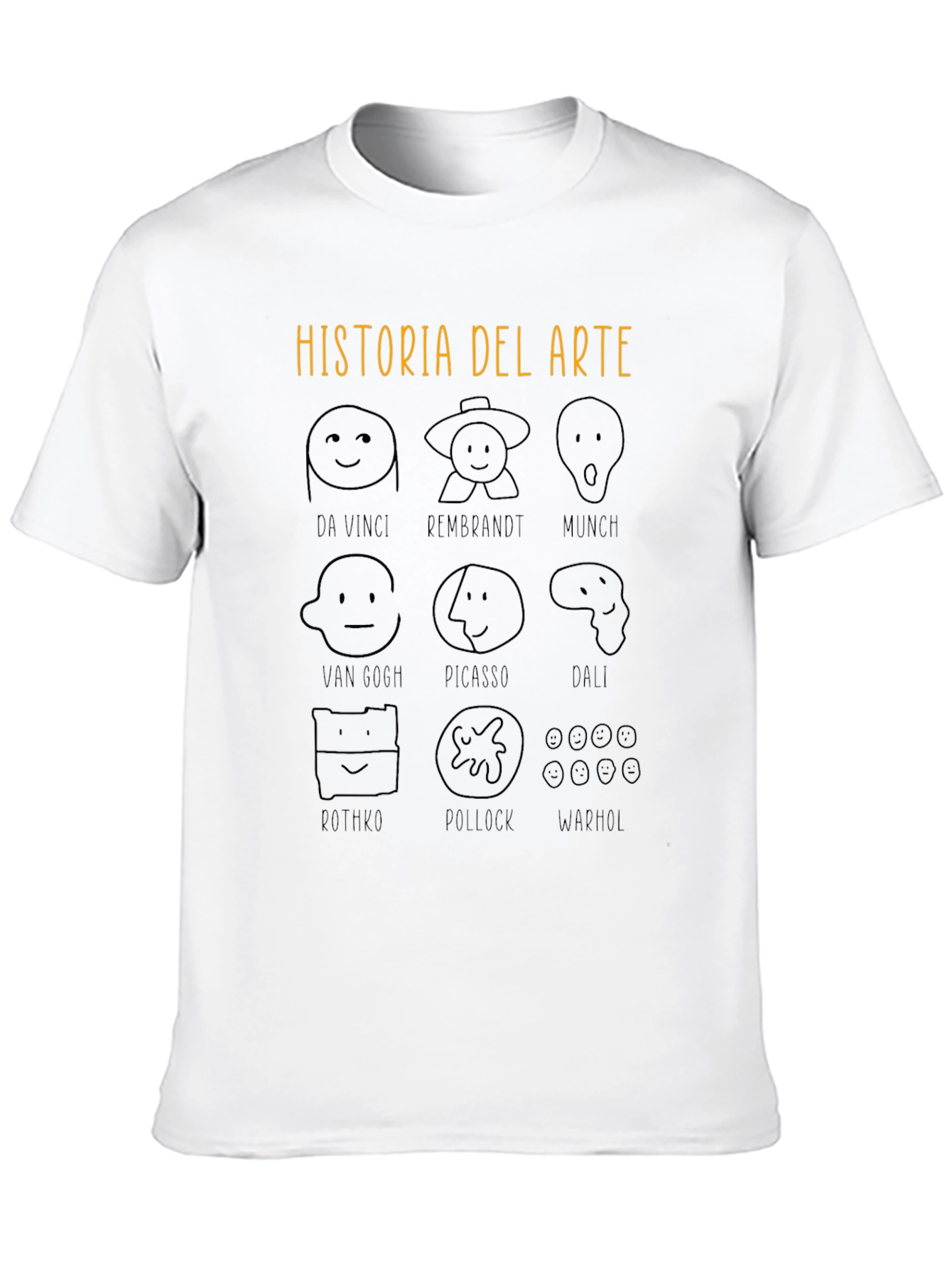 Art History T-Shirt - Artist Icons Tee