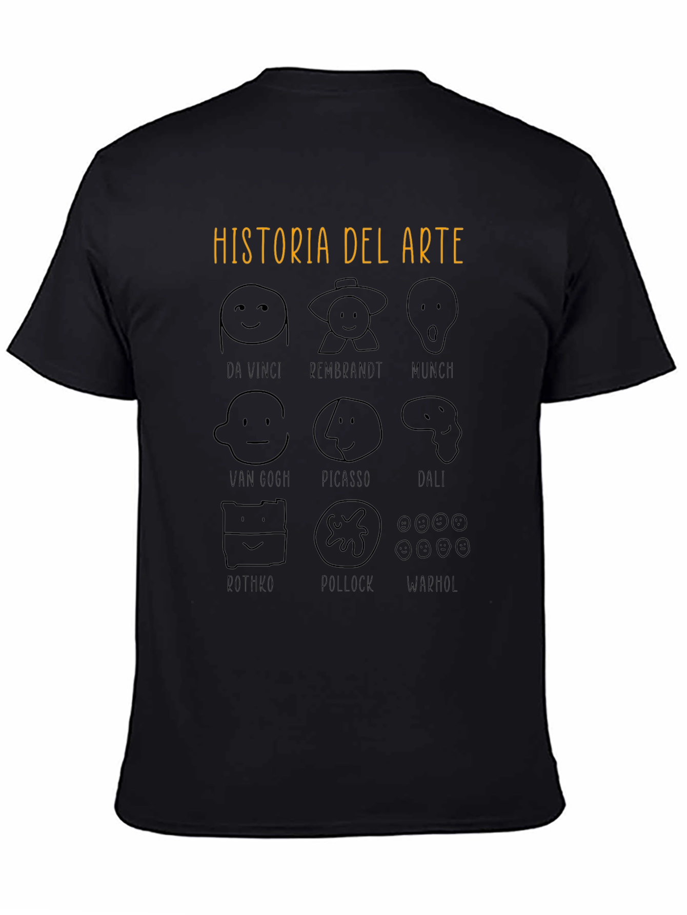 Art History T-Shirt - Artist Icons Tee