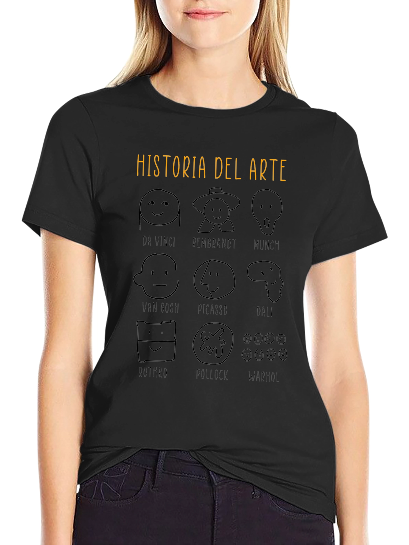 Art History T-Shirt - Artist Icons Tee