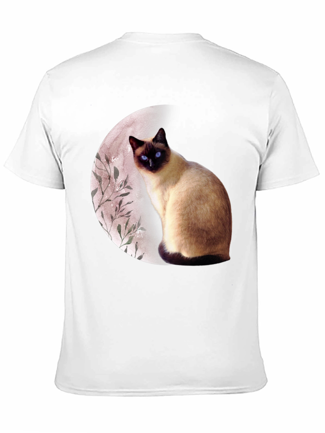 Cat Moon Graphic T-Shirt - Unique Design