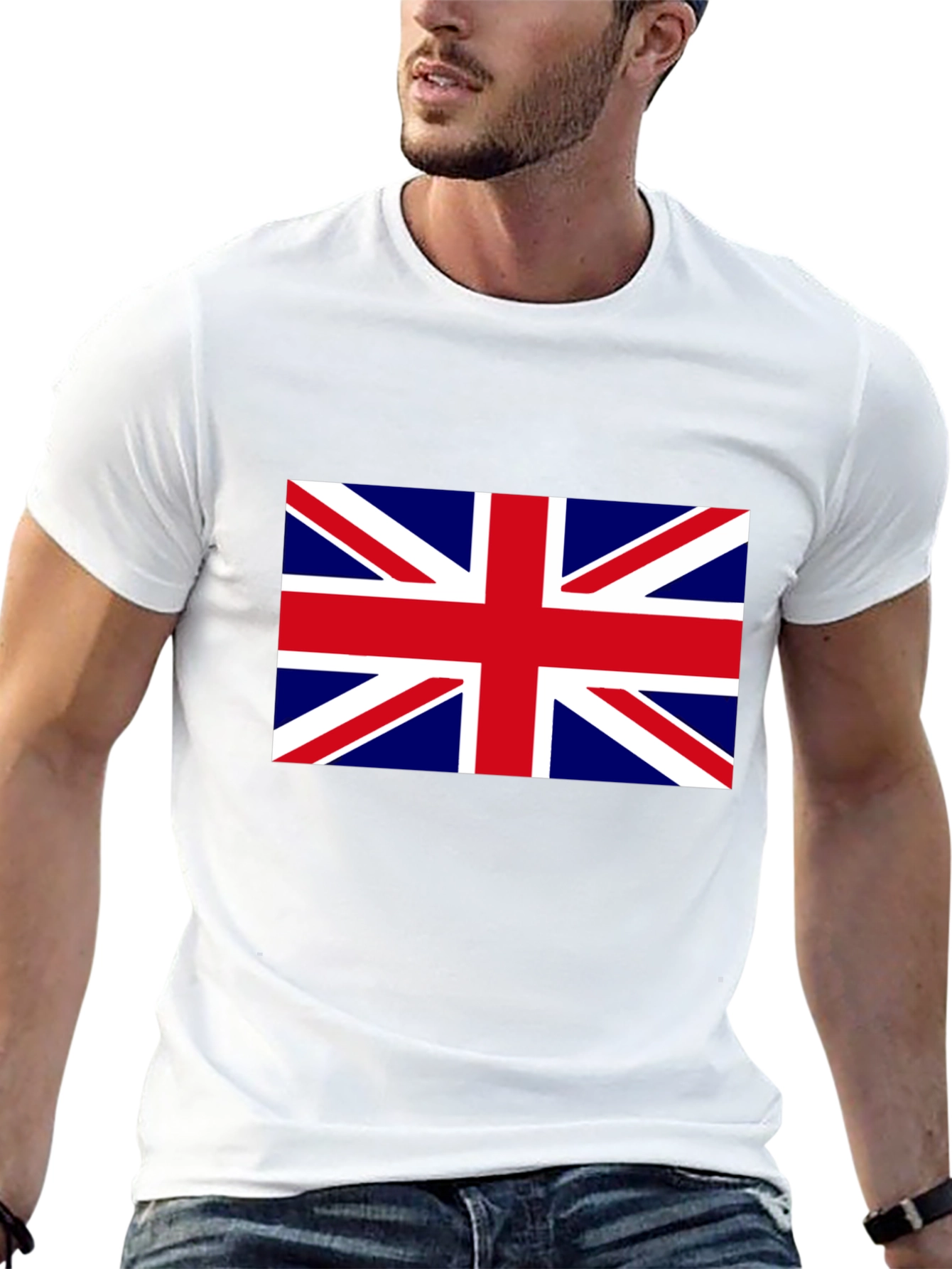Union Jack Flag T-Shirt - Patriotic UK Pride