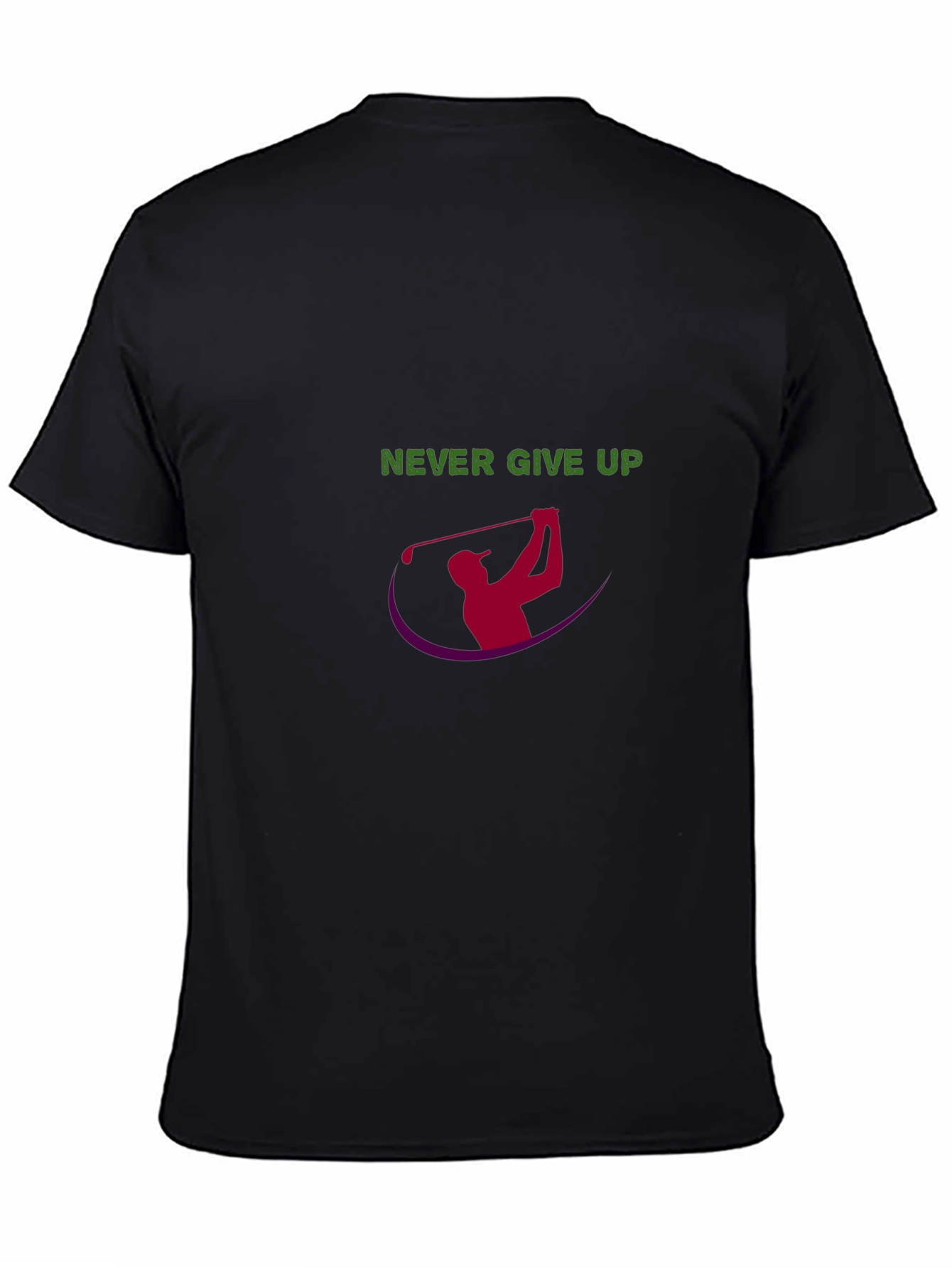 Never Give Up Golf Tee