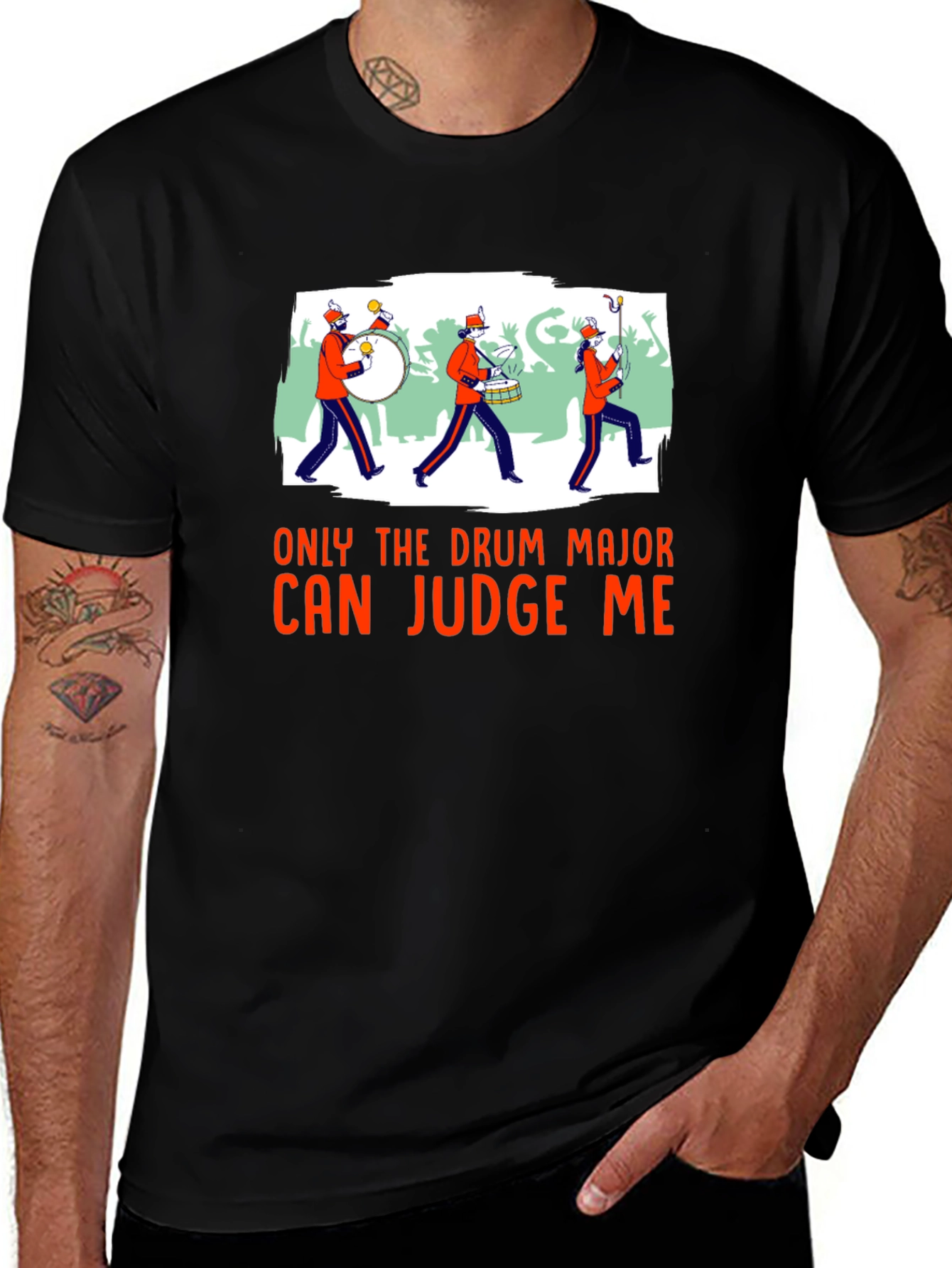 Drum Major Judge Graphic Tee