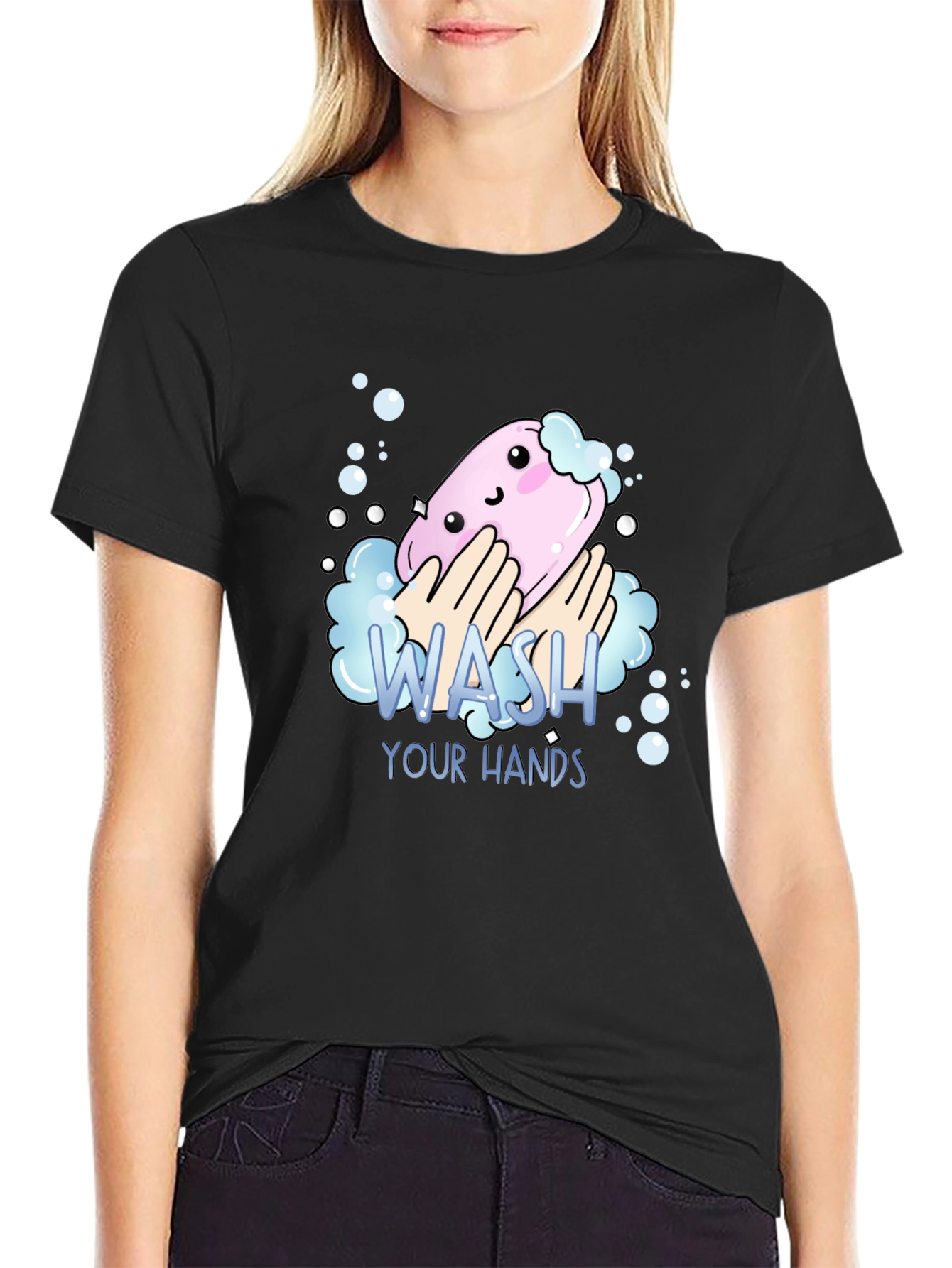 Wash Your Hands Graphic T-Shirt