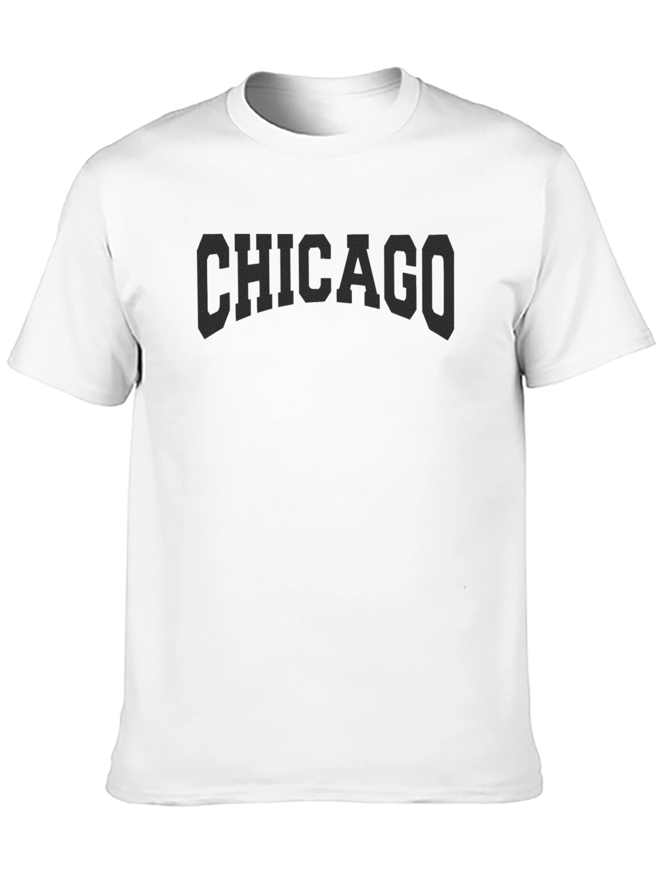 Chicago Graphic Print Crew Neck T-Shirt