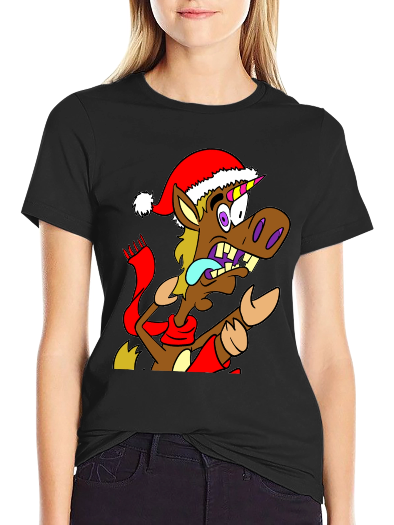 Unicorn Christmas T-Shirt