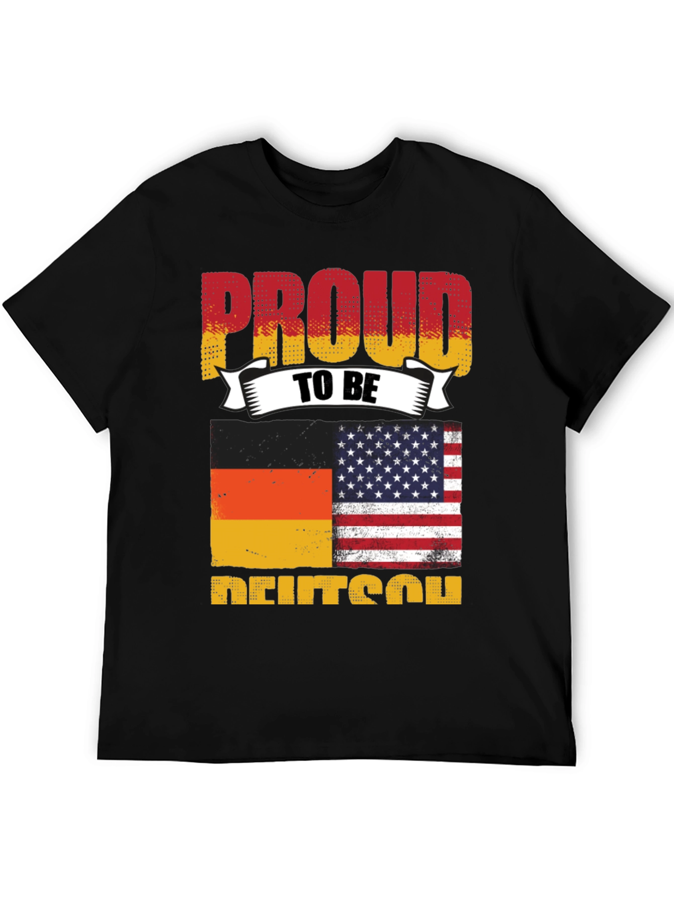 Proud German American Flag T-Shirt