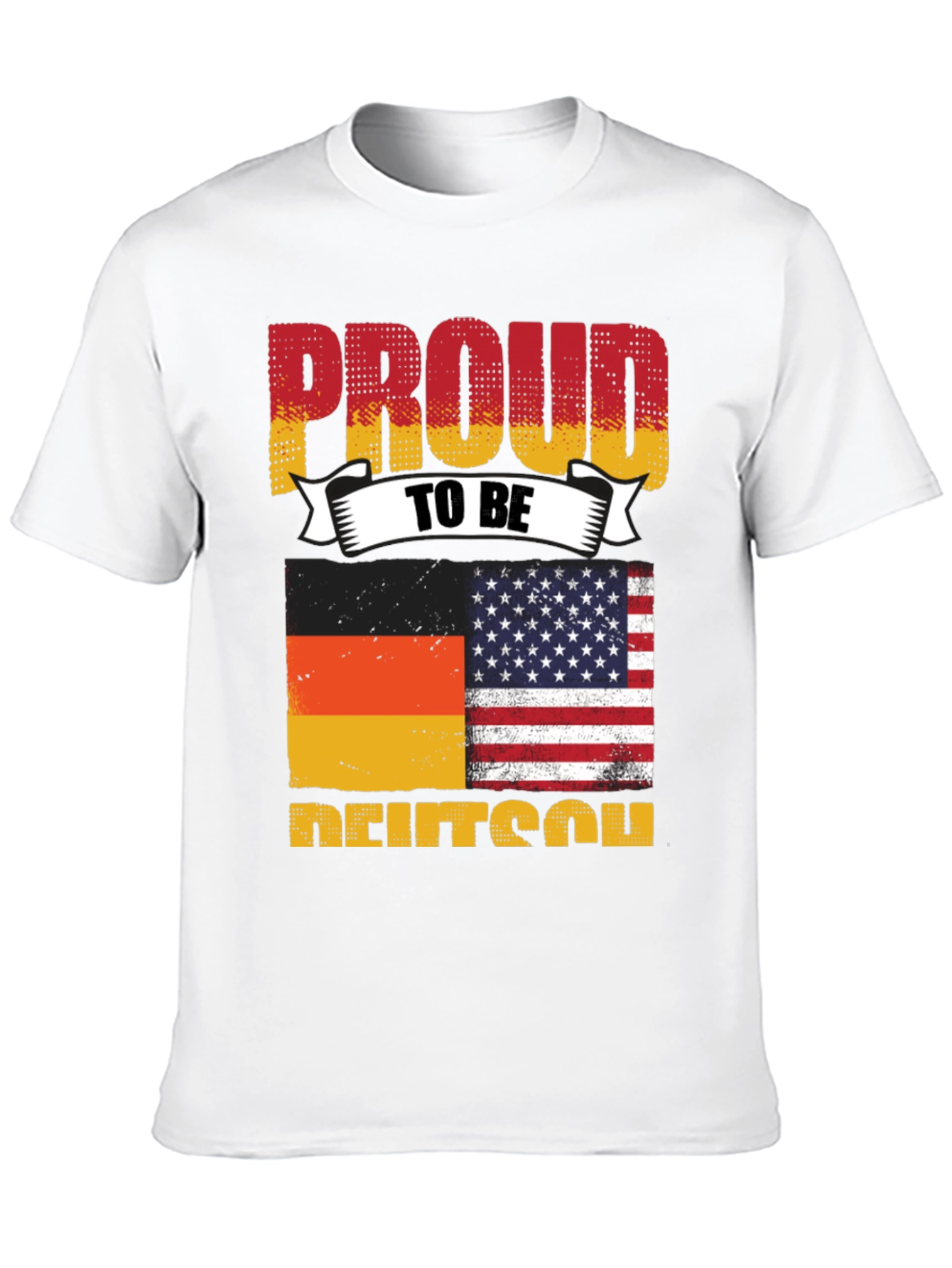 Proud German American Flag T-Shirt