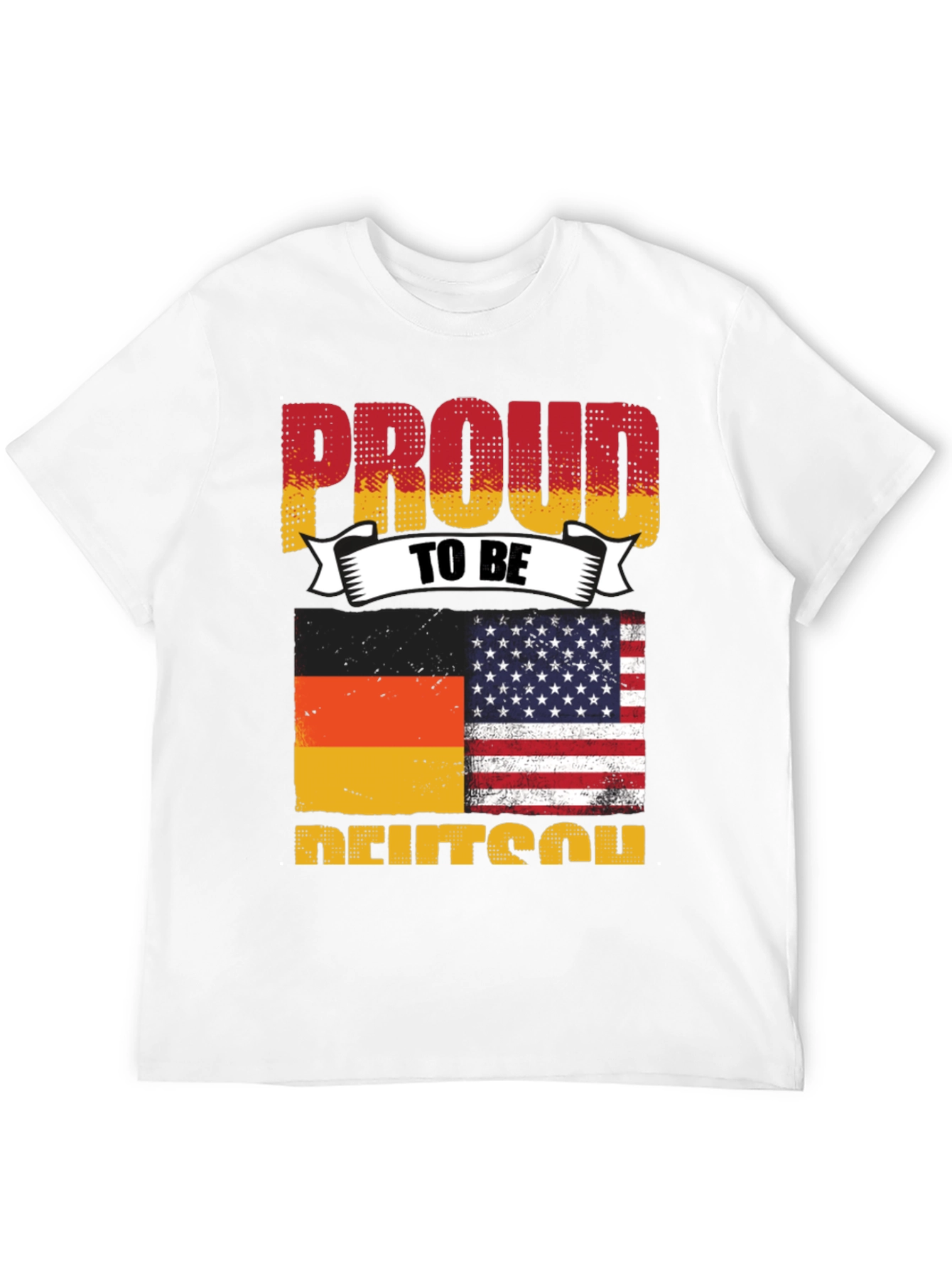 Proud German American Flag T-Shirt