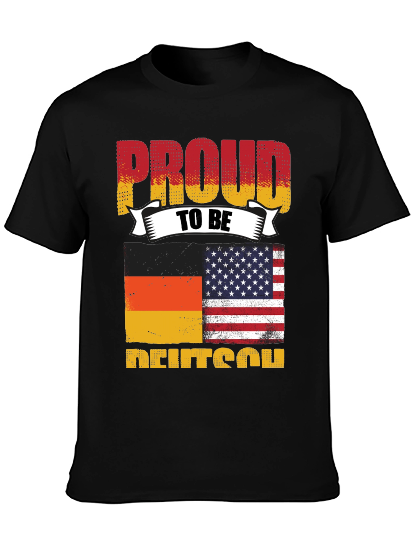 Proud German American Flag T-Shirt