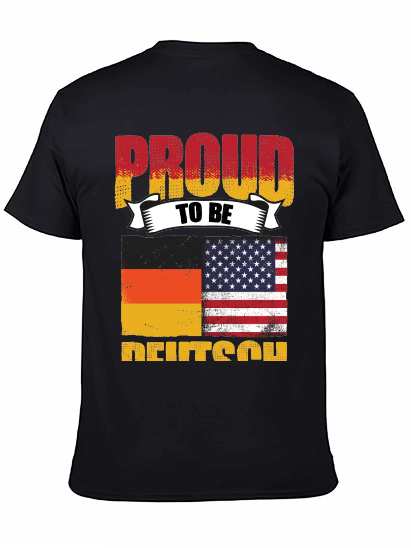 Proud German American Flag T-Shirt