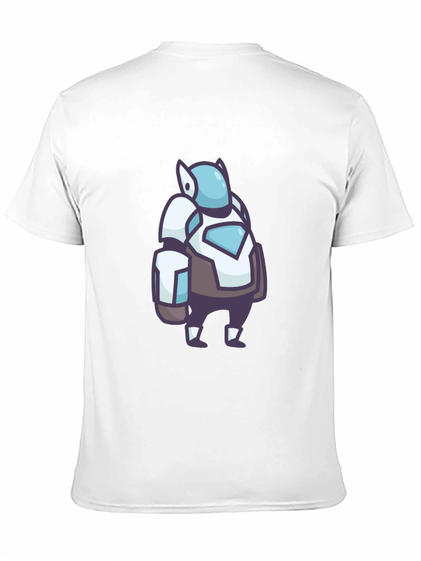 Cool Robot Graphic Black T-Shirt