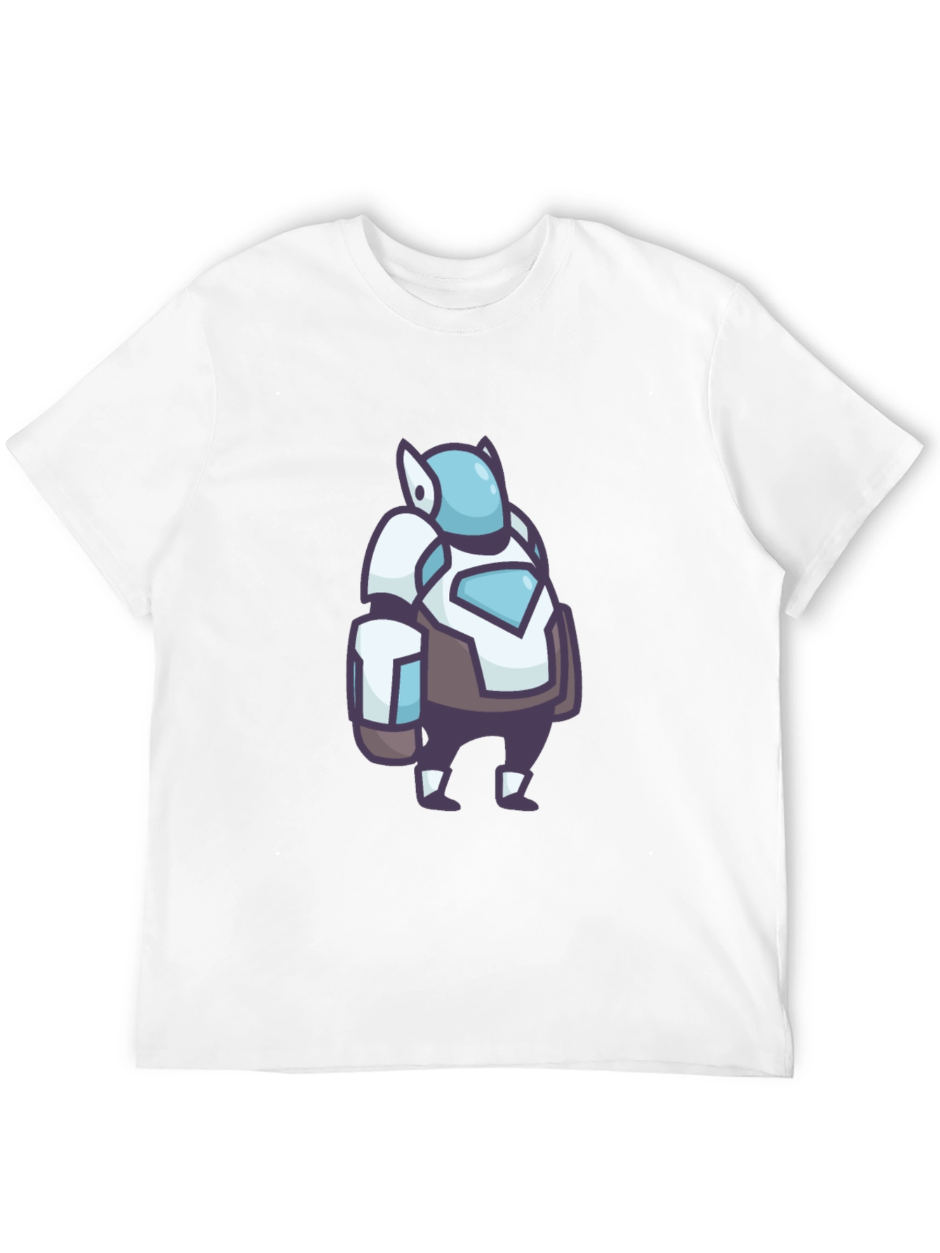 Cool Robot Graphic Black T-Shirt