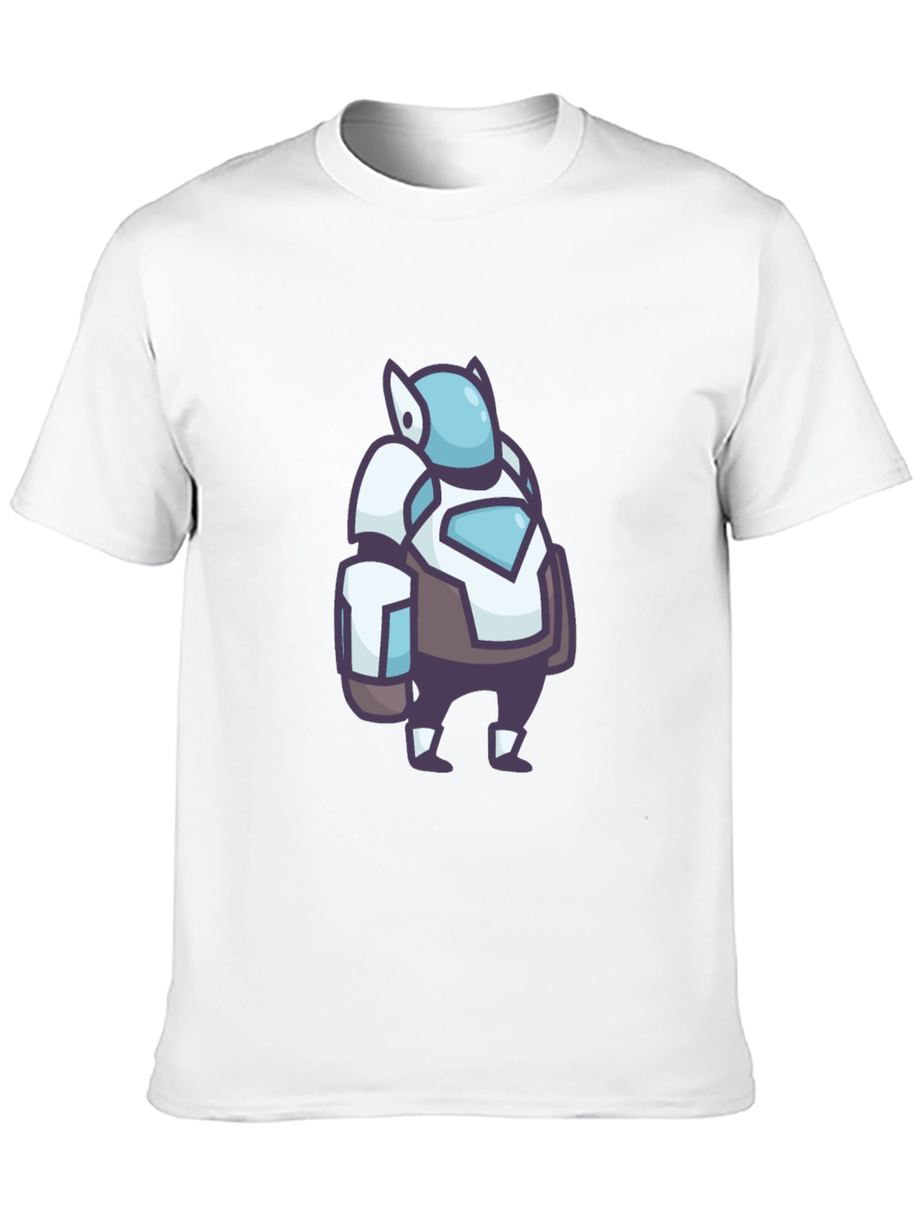Cool Robot Graphic Black T-Shirt