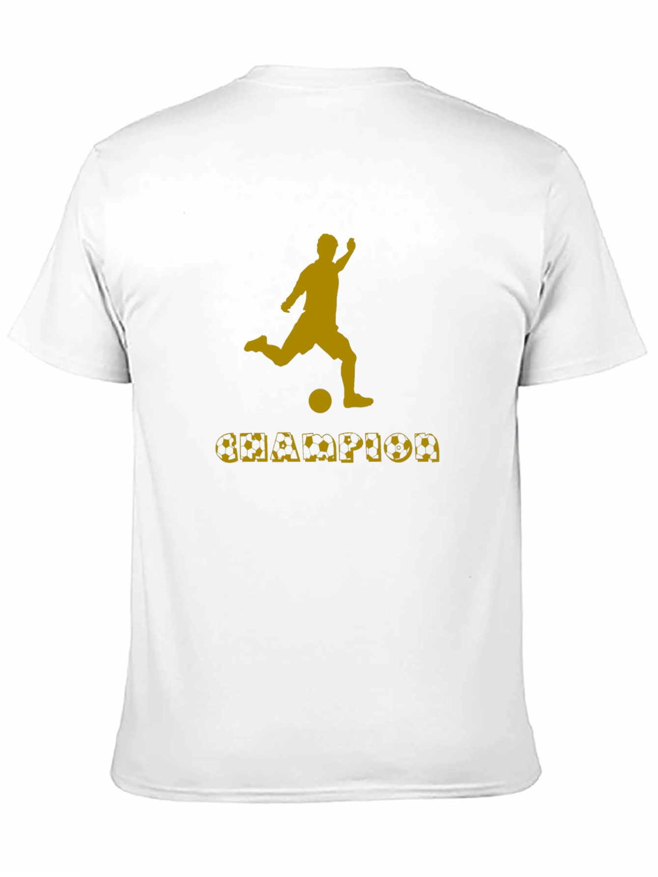 Champion Soccer Player Graphic Tee - Black