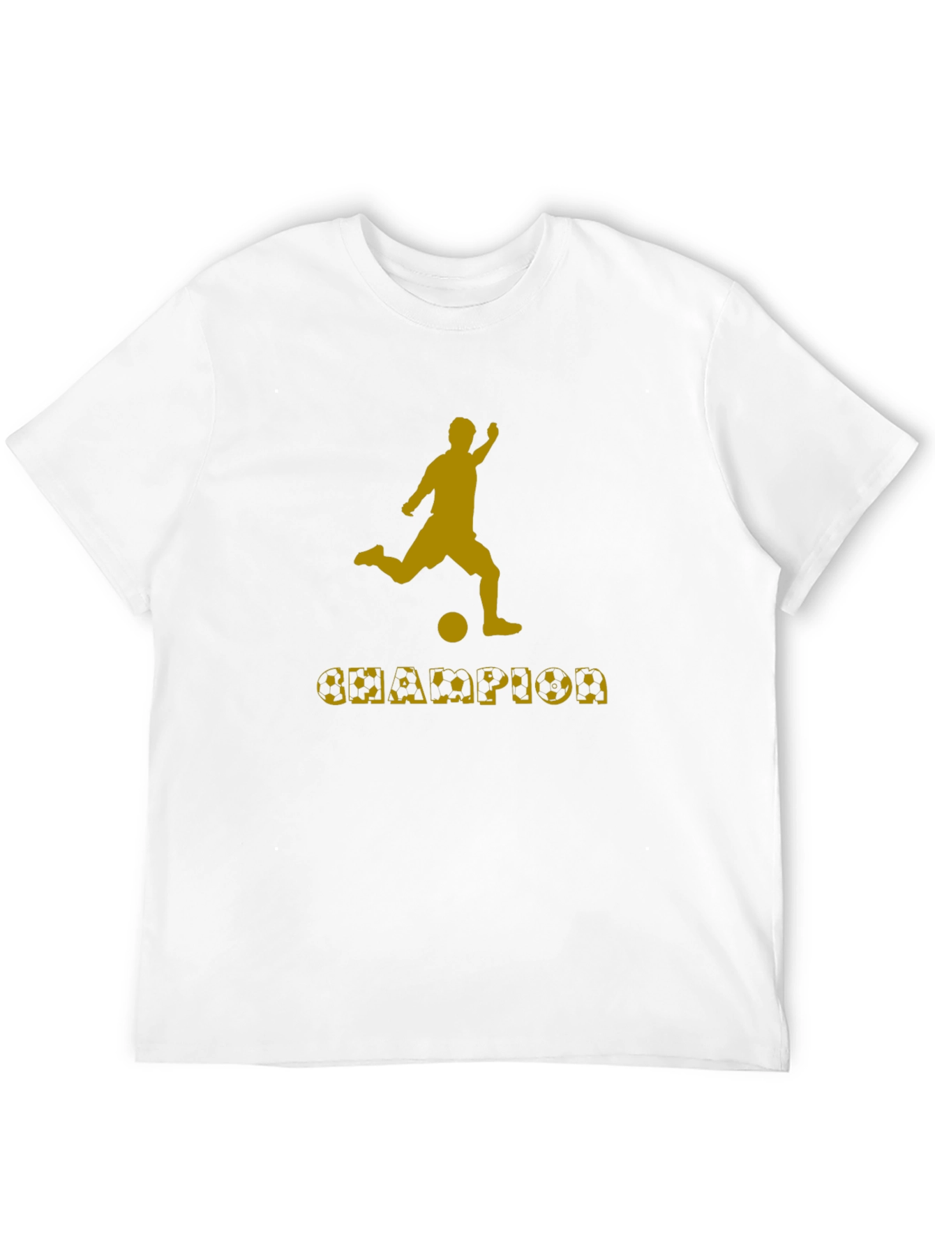 Champion Soccer Player Graphic Tee - Black