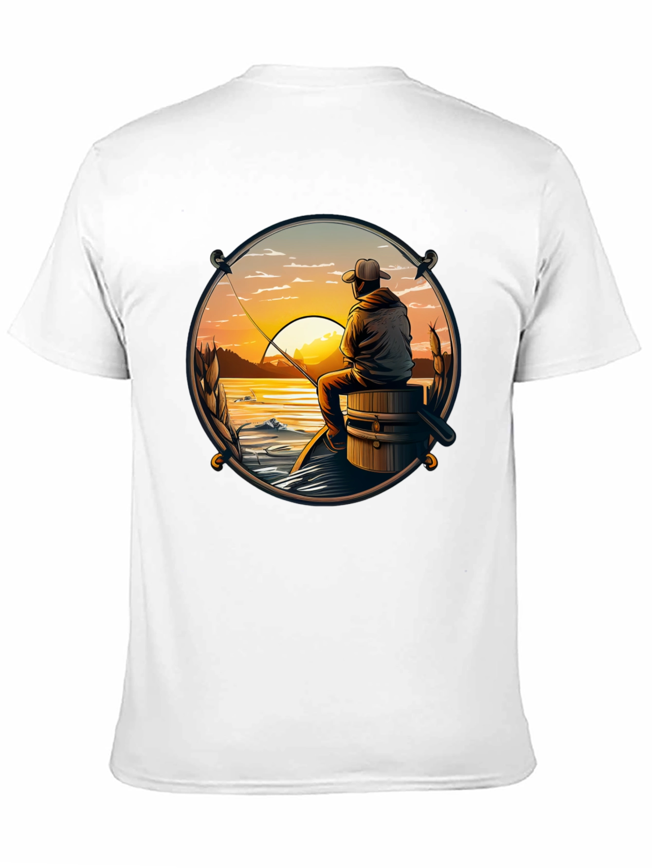 Fishing Sunset T-Shirt