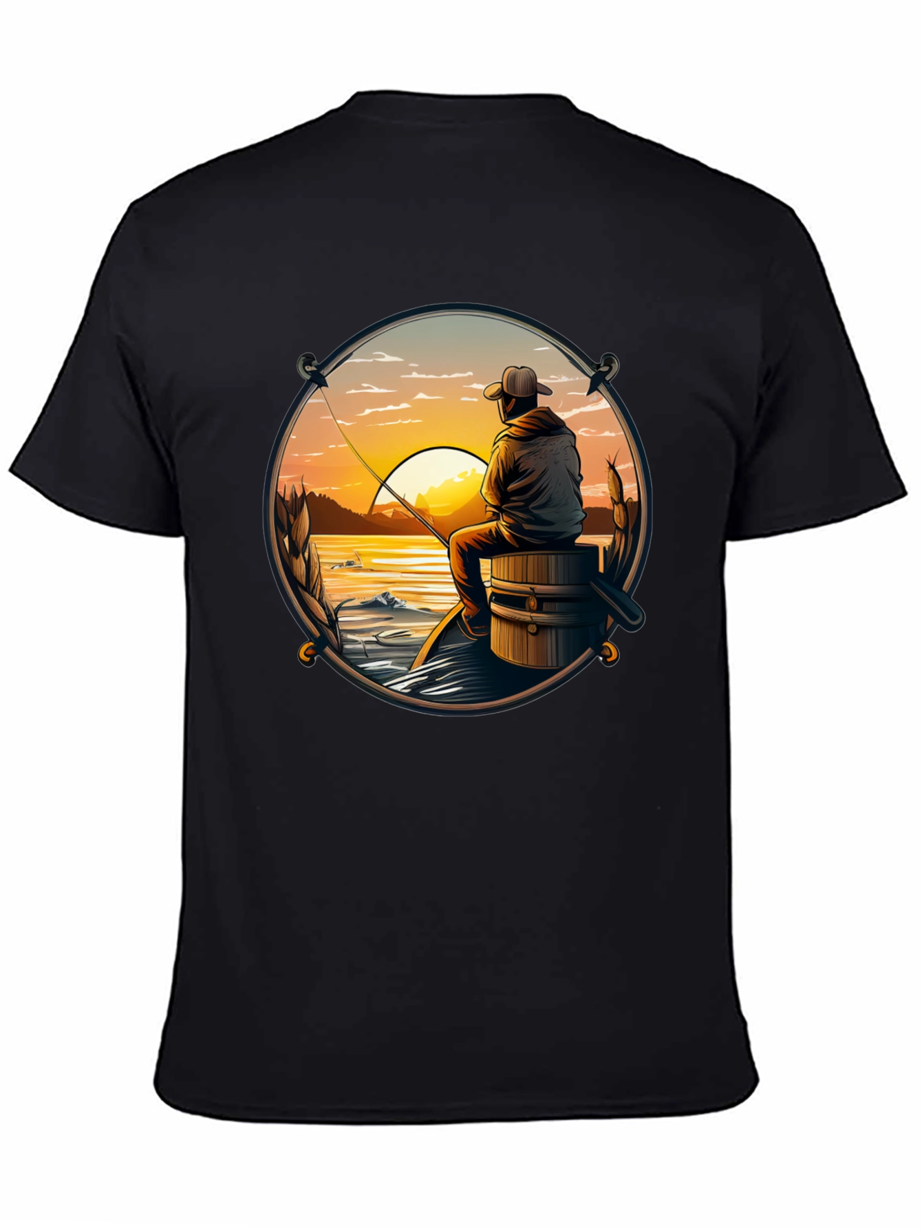 Fishing Sunset T-Shirt