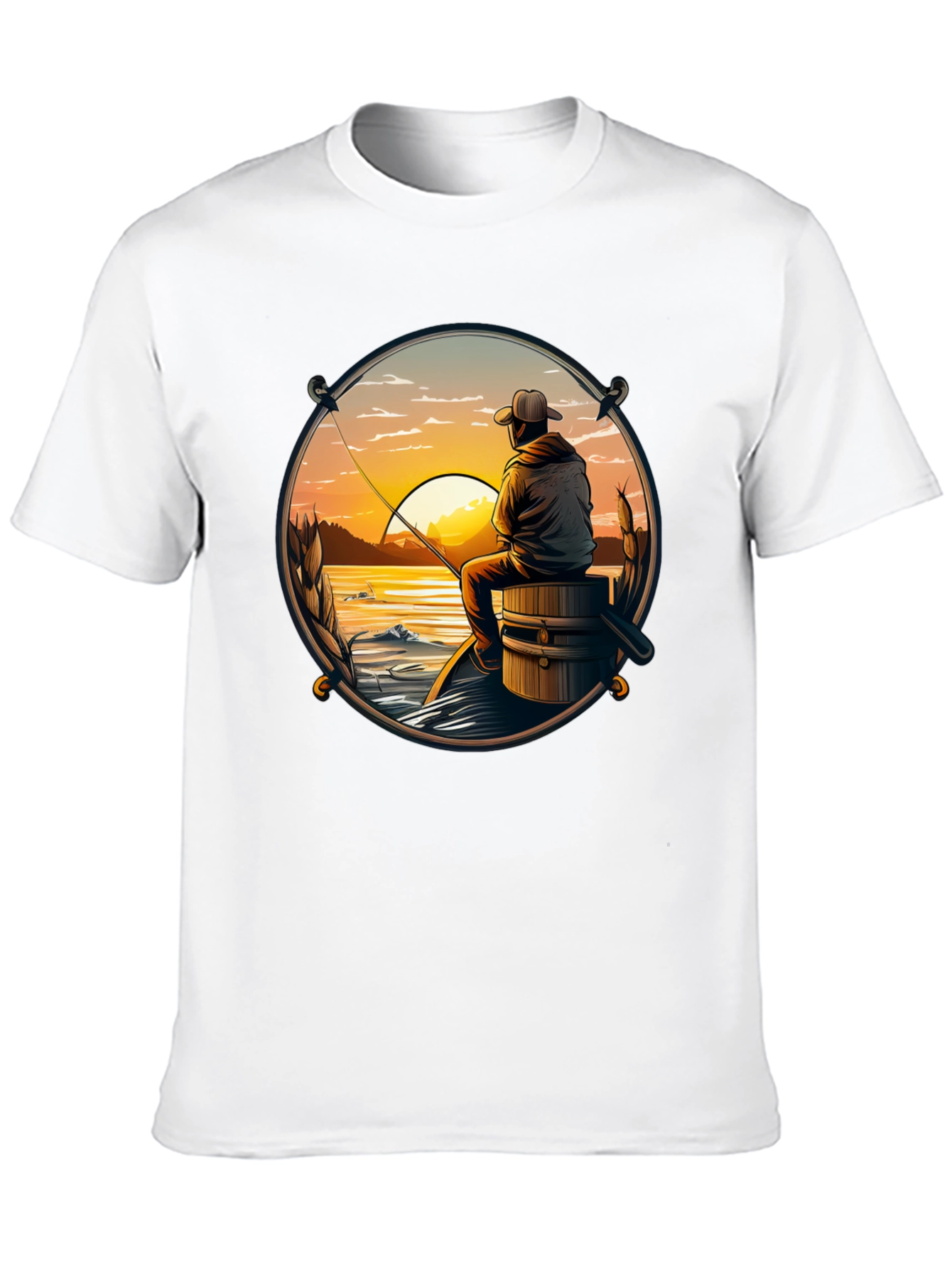 Fishing Sunset T-Shirt