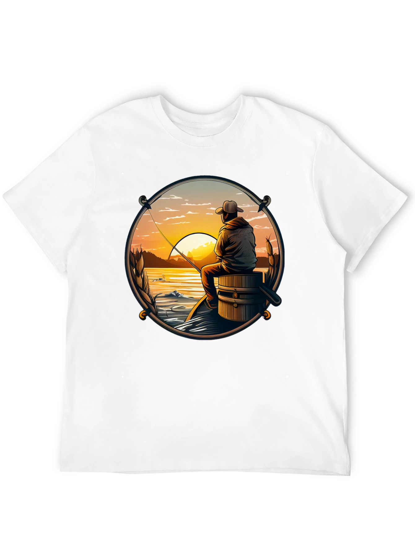 Fishing Sunset T-Shirt