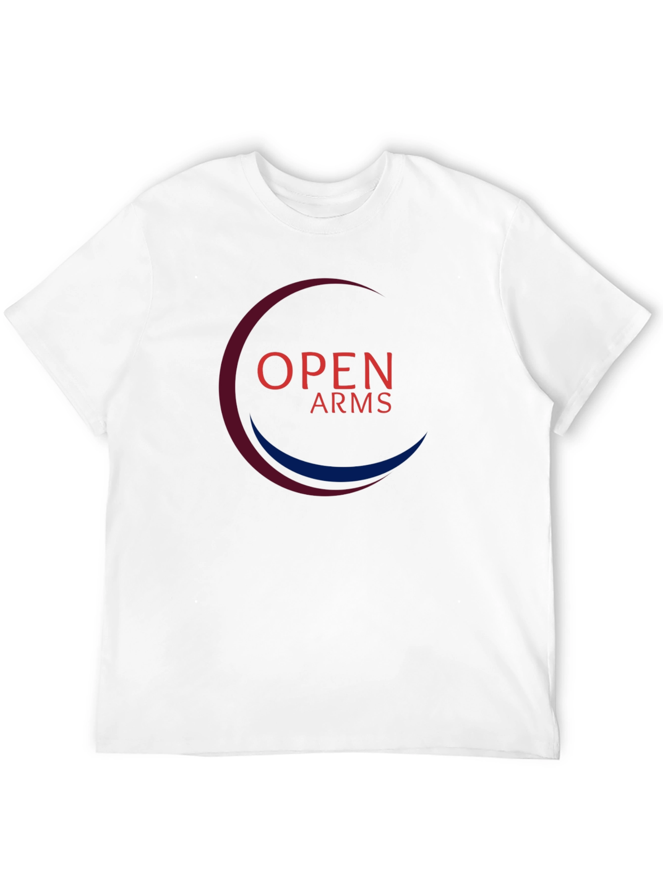 Open Arms Graphic Tee - Soft Cotton Blend