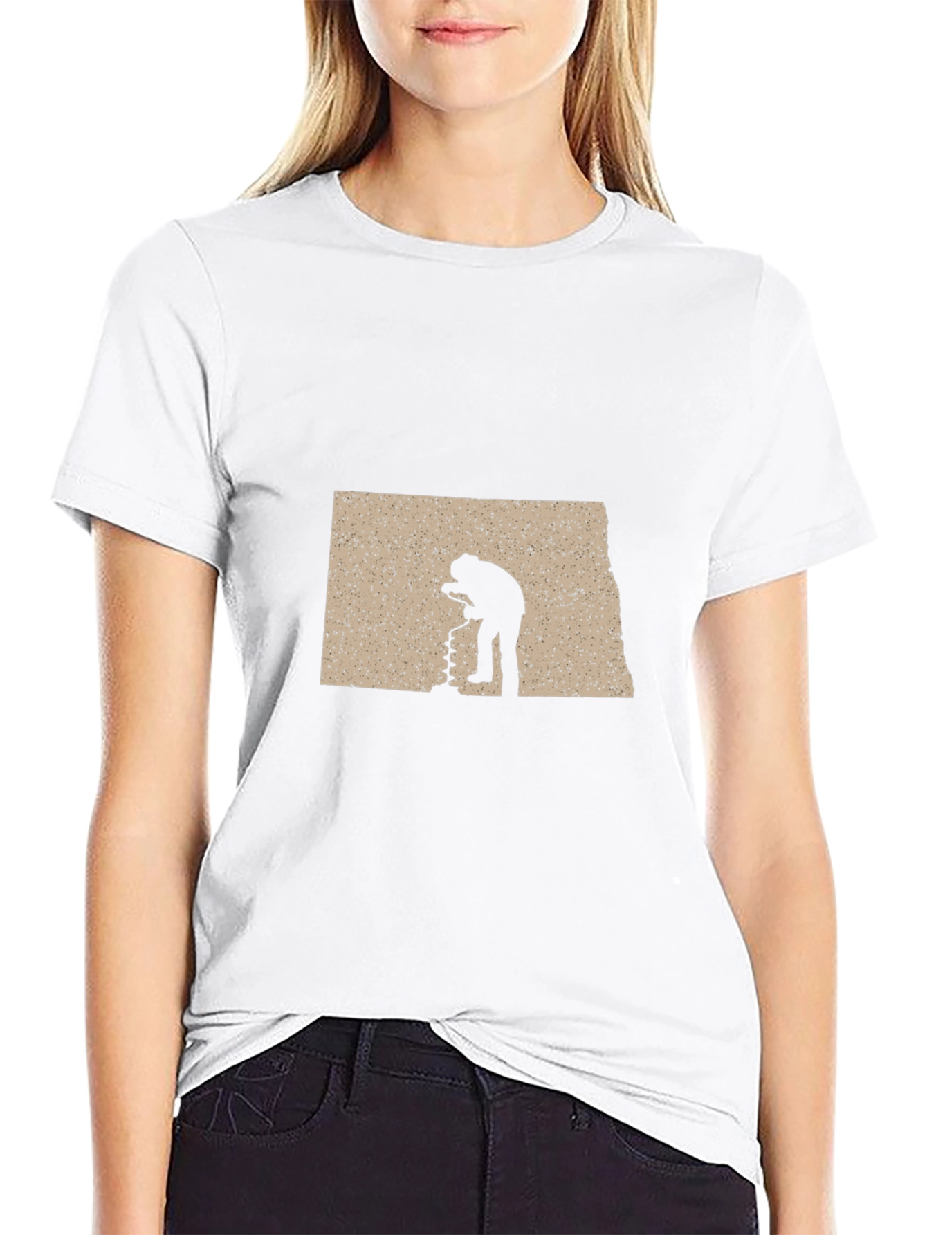 Ice Fishing North Dakota T-Shirt