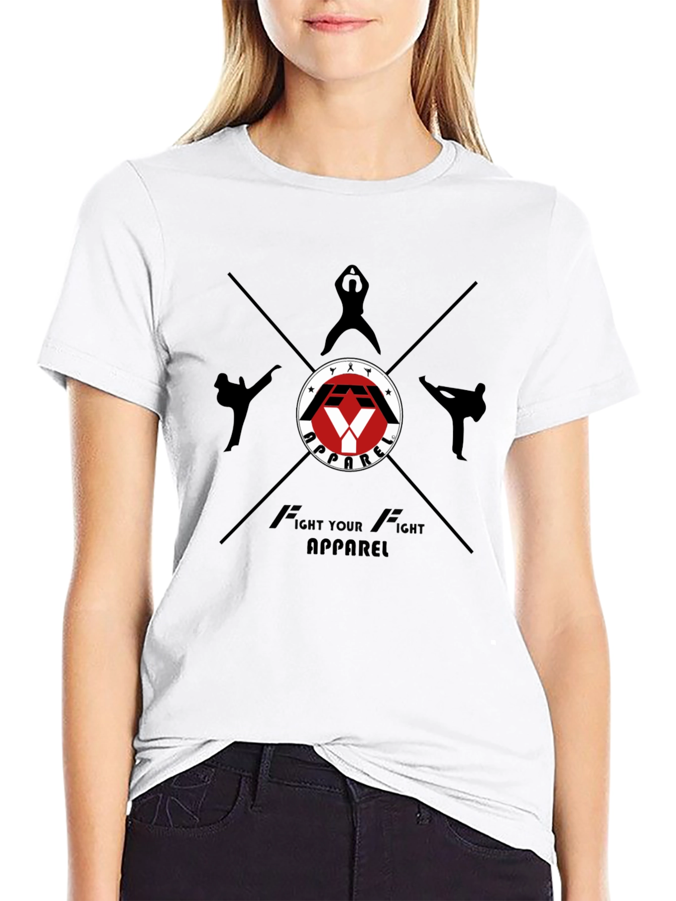 Fight Your Fight Apparel Black T-Shirt