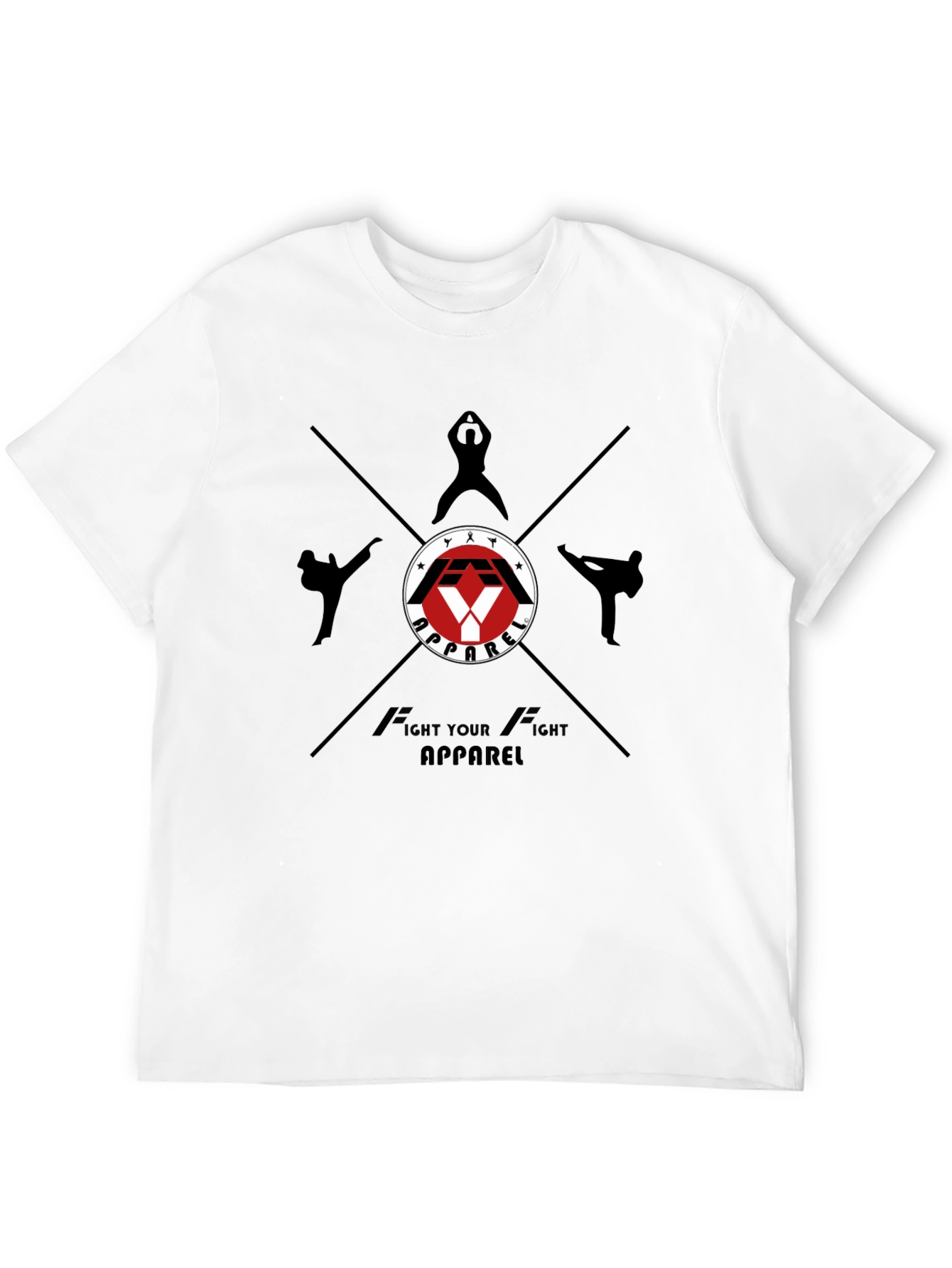 Fight Your Fight Apparel Black T-Shirt