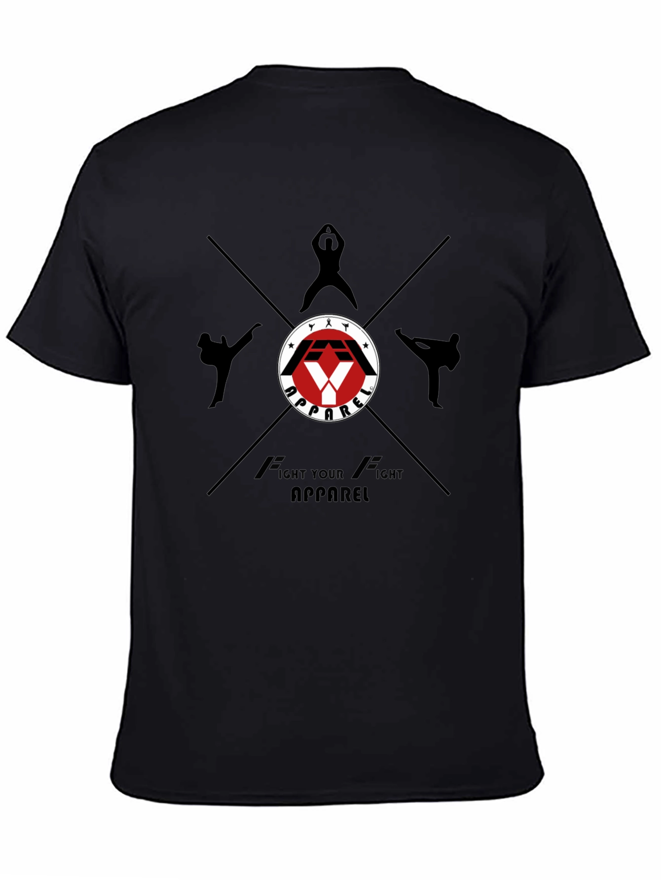Fight Your Fight Apparel Black T-Shirt