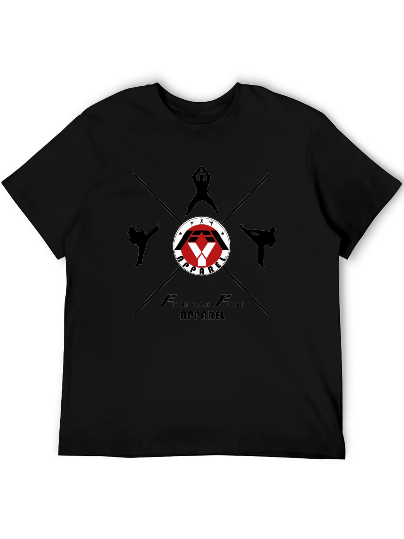Fight Your Fight Apparel Black T-Shirt