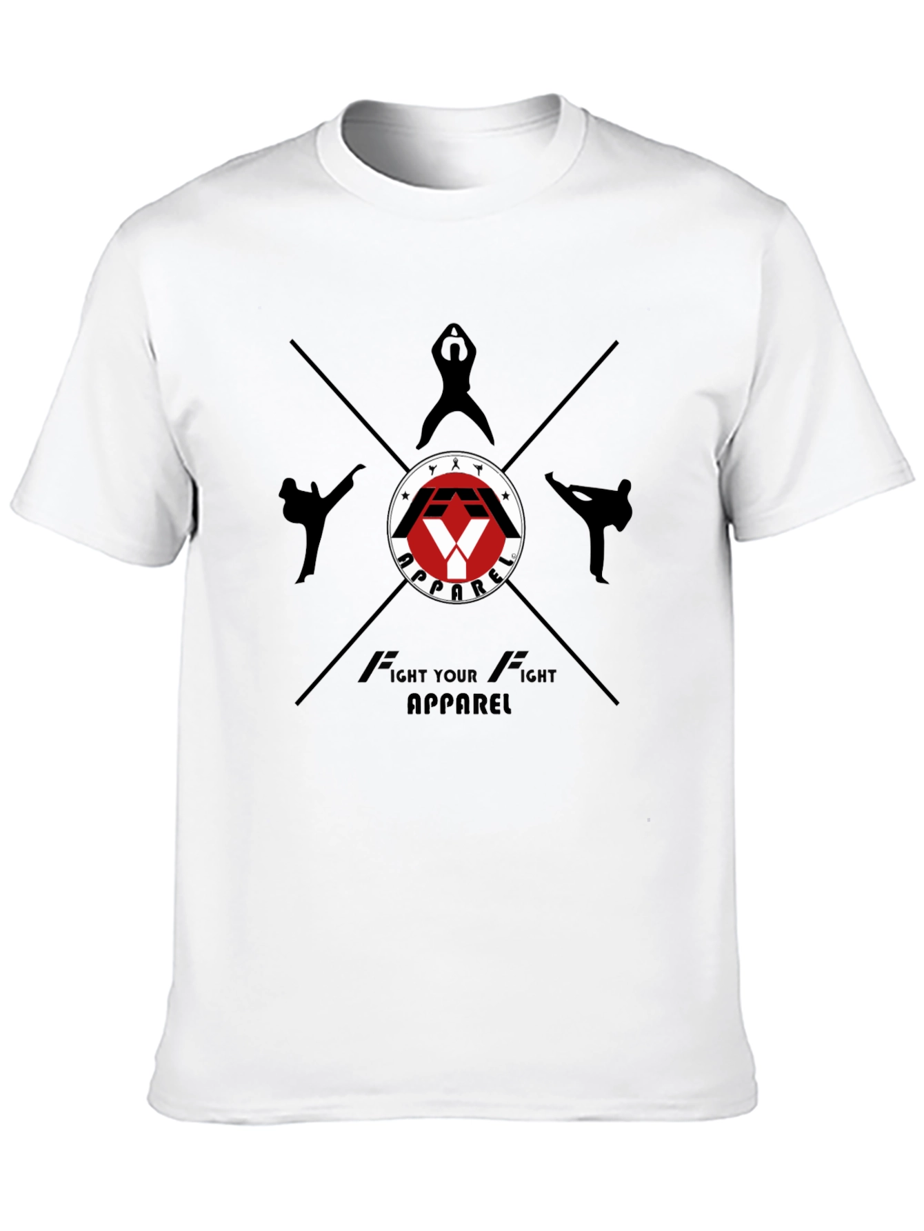 Fight Your Fight Apparel Black T-Shirt
