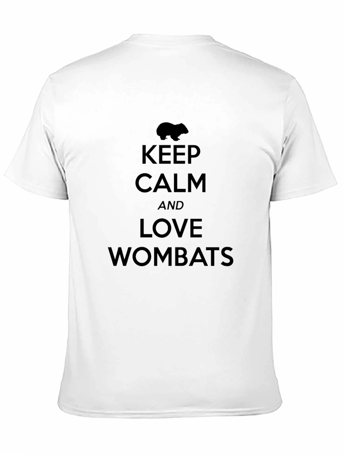 Keep Calm and Love Wombats Graphic T-Shirt