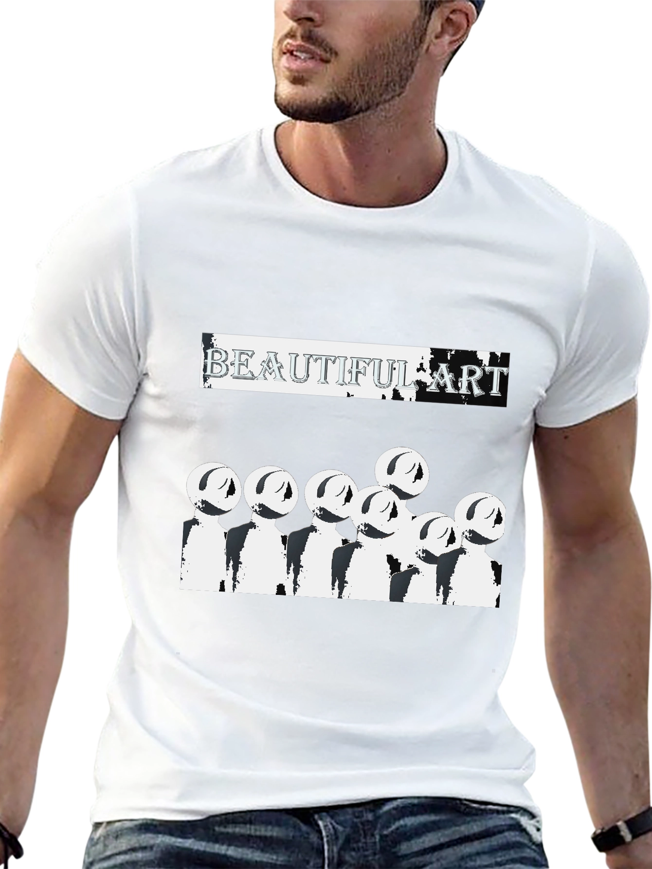 Abstract Art T-Shirt: Stylish Graphic Tee