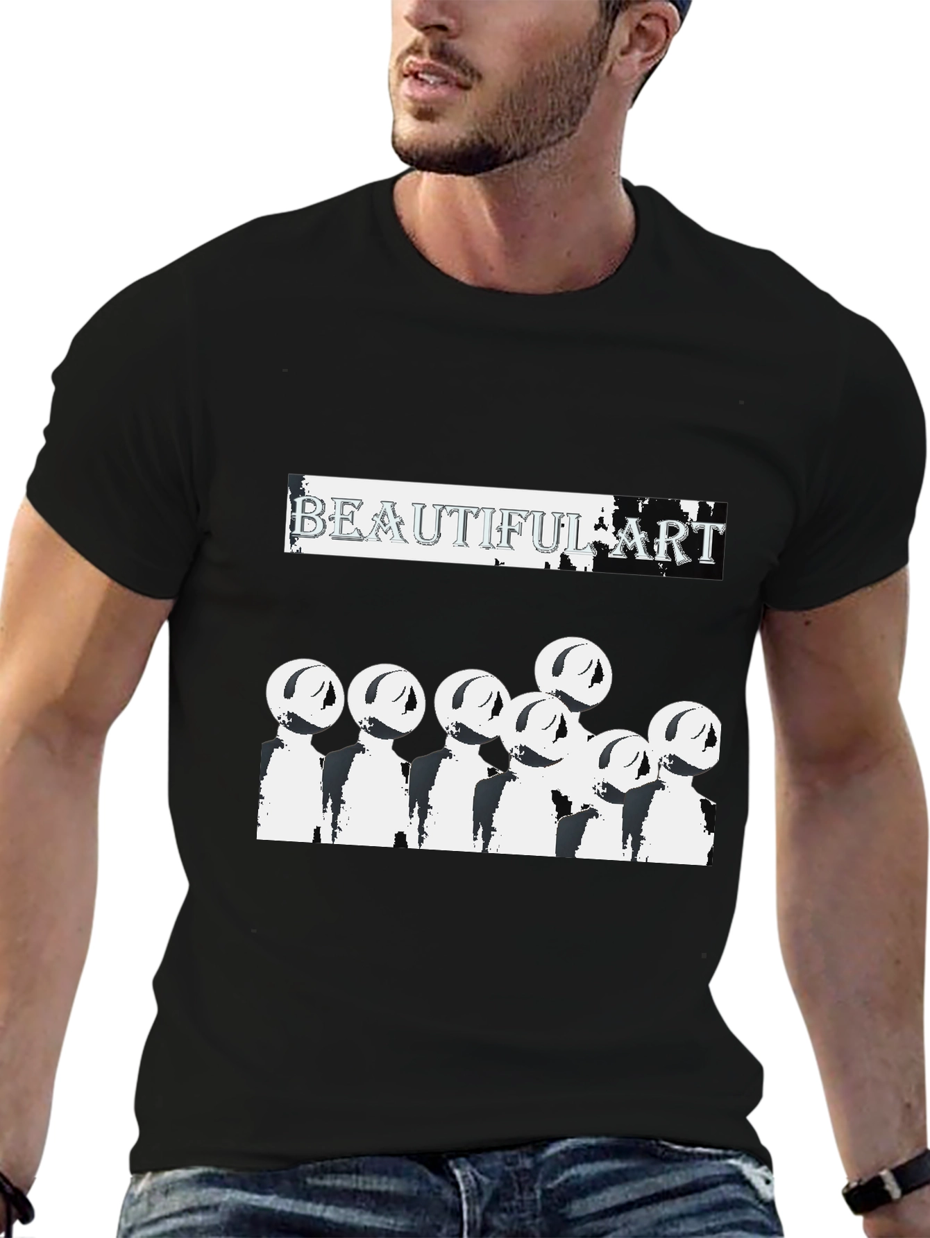 Abstract Art T-Shirt: Stylish Graphic Tee