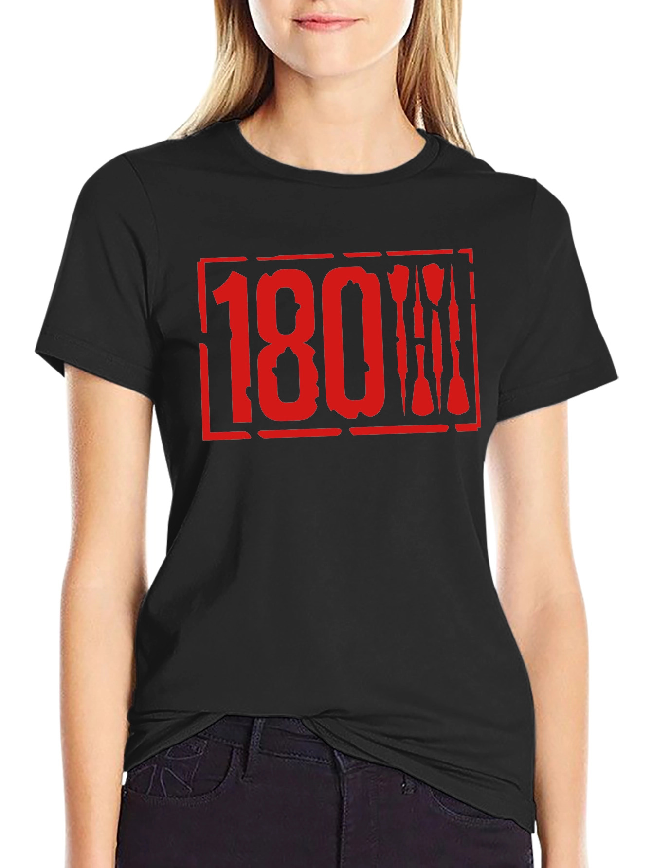 Dart T-Shirt 180 Design - Black
