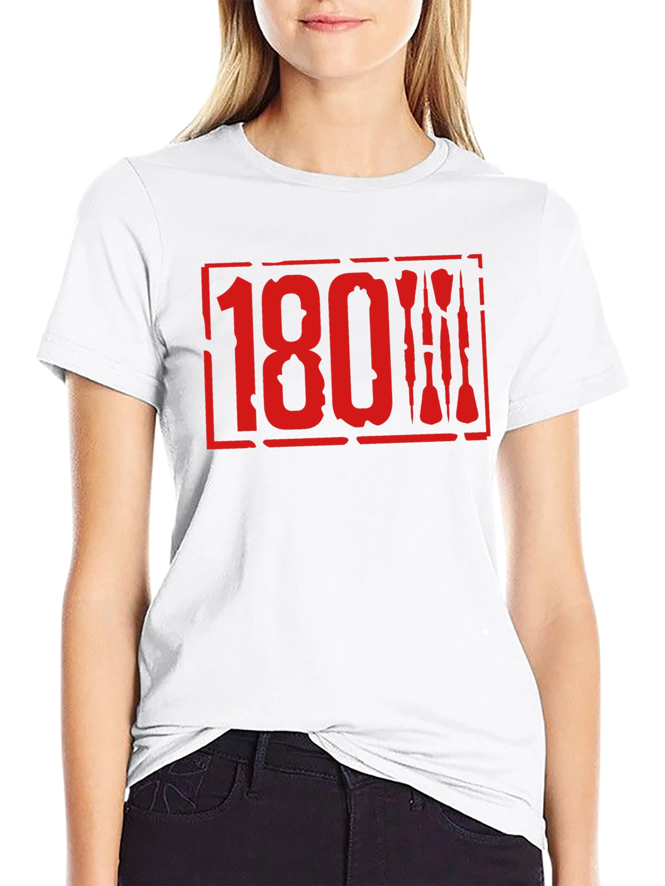 Dart T-Shirt 180 Design - Black