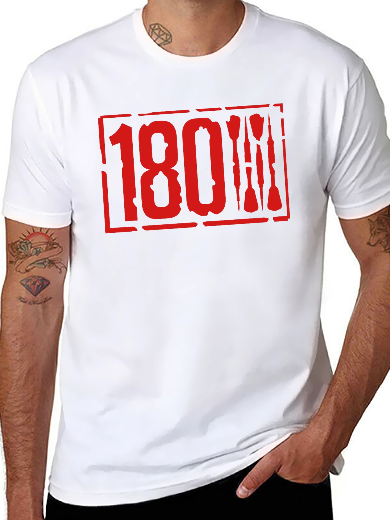 Dart T-Shirt 180 Design - Black