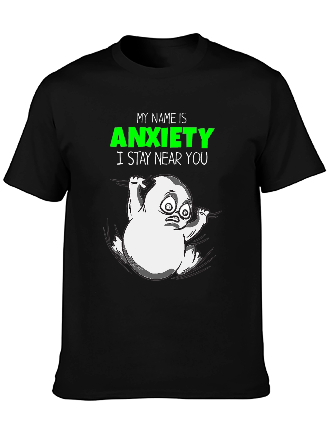 Anxiety T-Shirt - Funny Graphic Tee