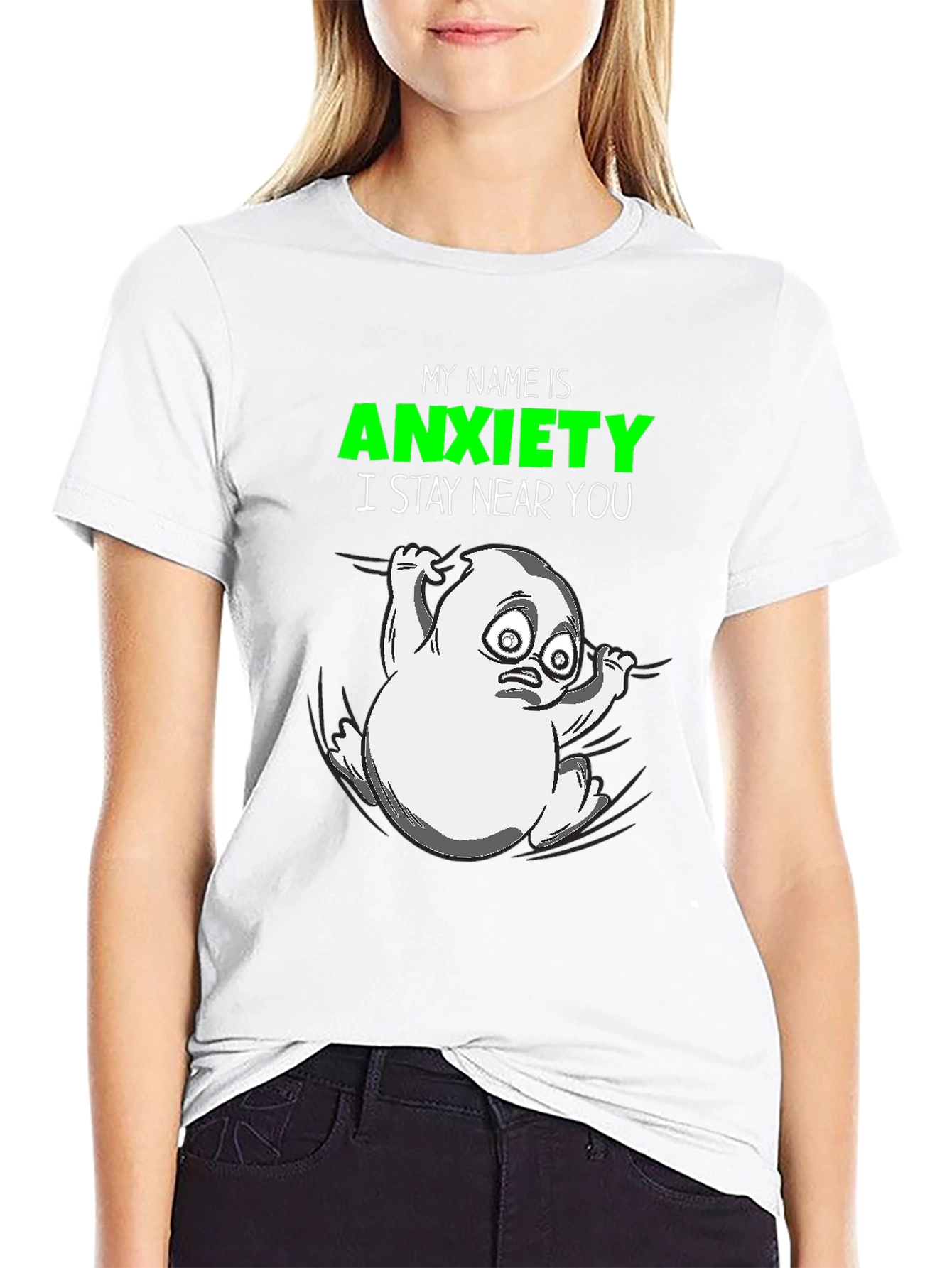 Anxiety T-Shirt - Funny Graphic Tee