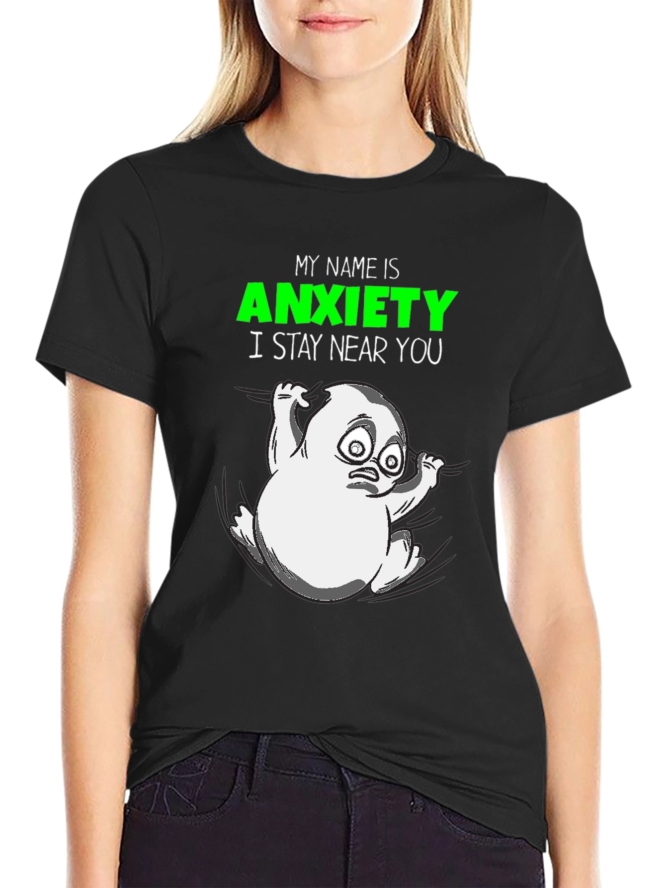 Anxiety T-Shirt - Funny Graphic Tee