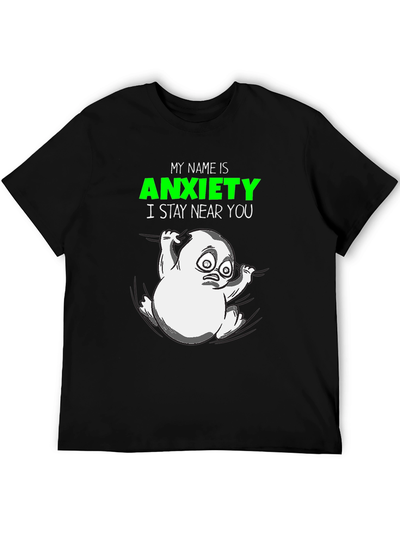 Anxiety T-Shirt - Funny Graphic Tee