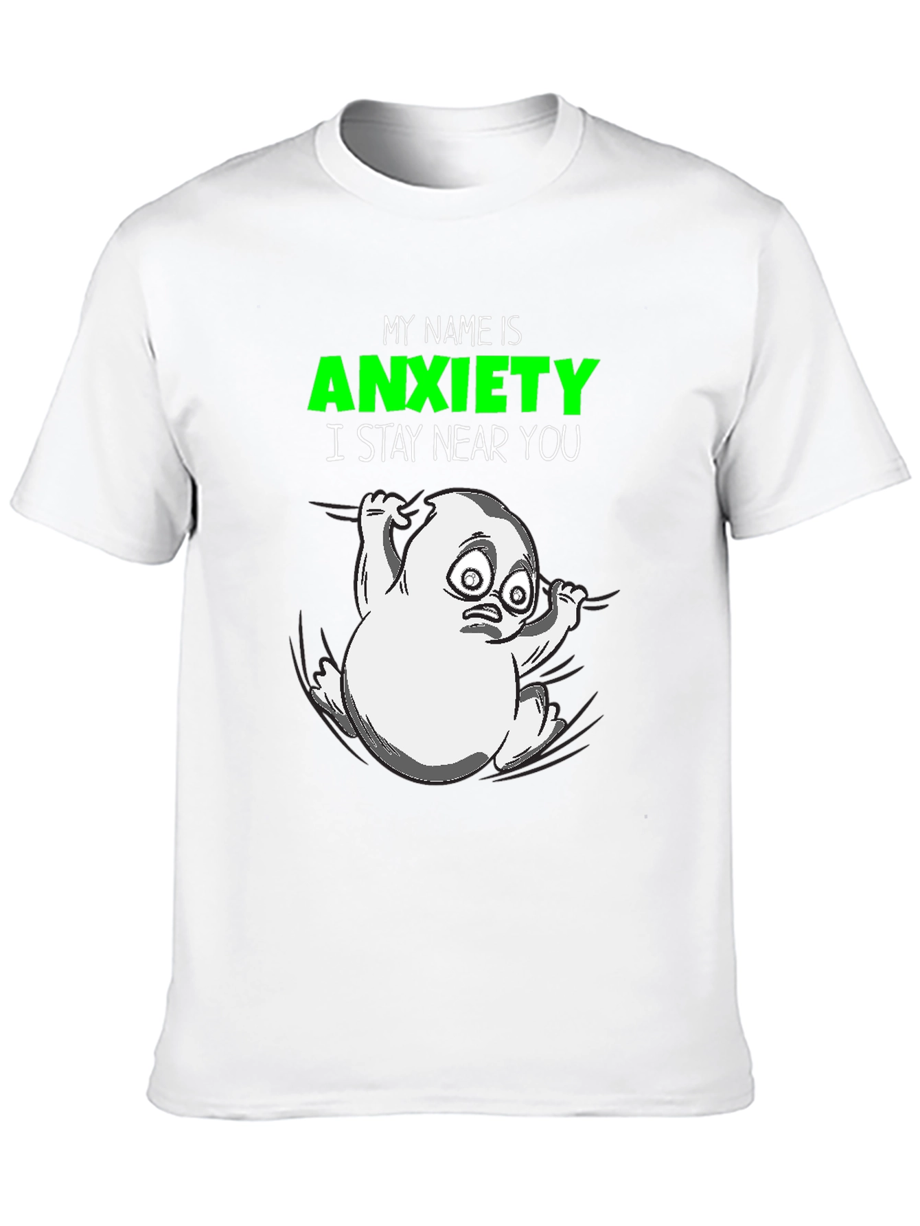 Anxiety T-Shirt - Funny Graphic Tee
