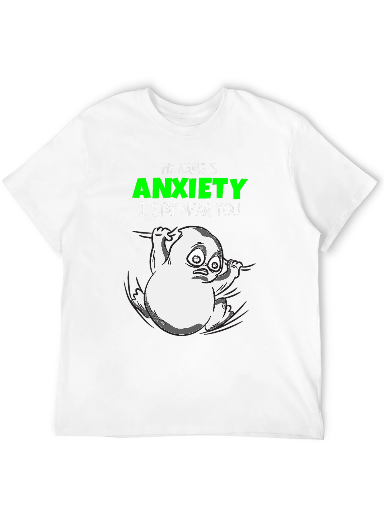Anxiety T-Shirt - Funny Graphic Tee