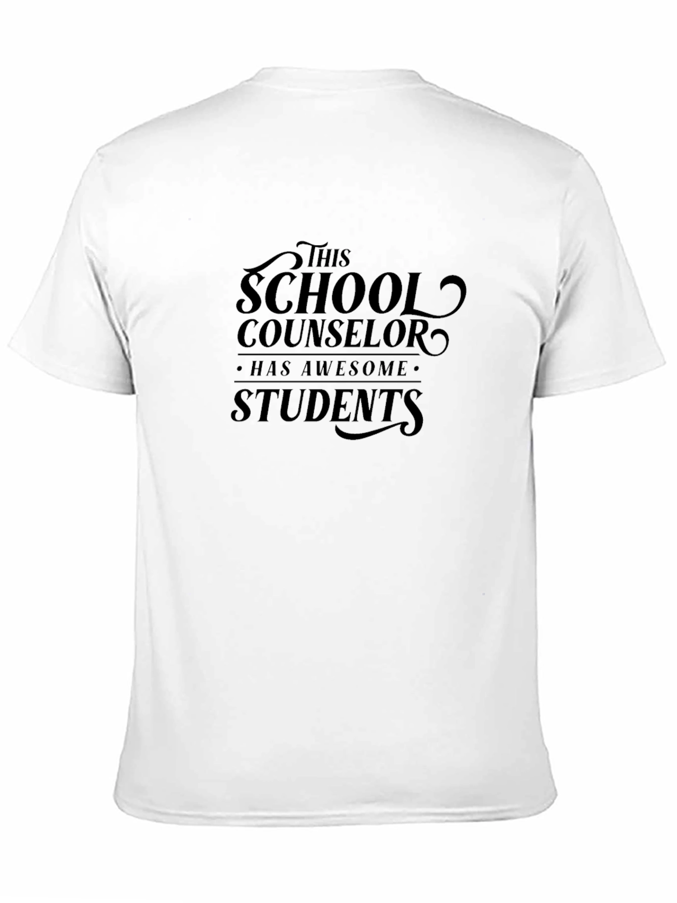 Awesome School Counselor T-Shirt - Unisex